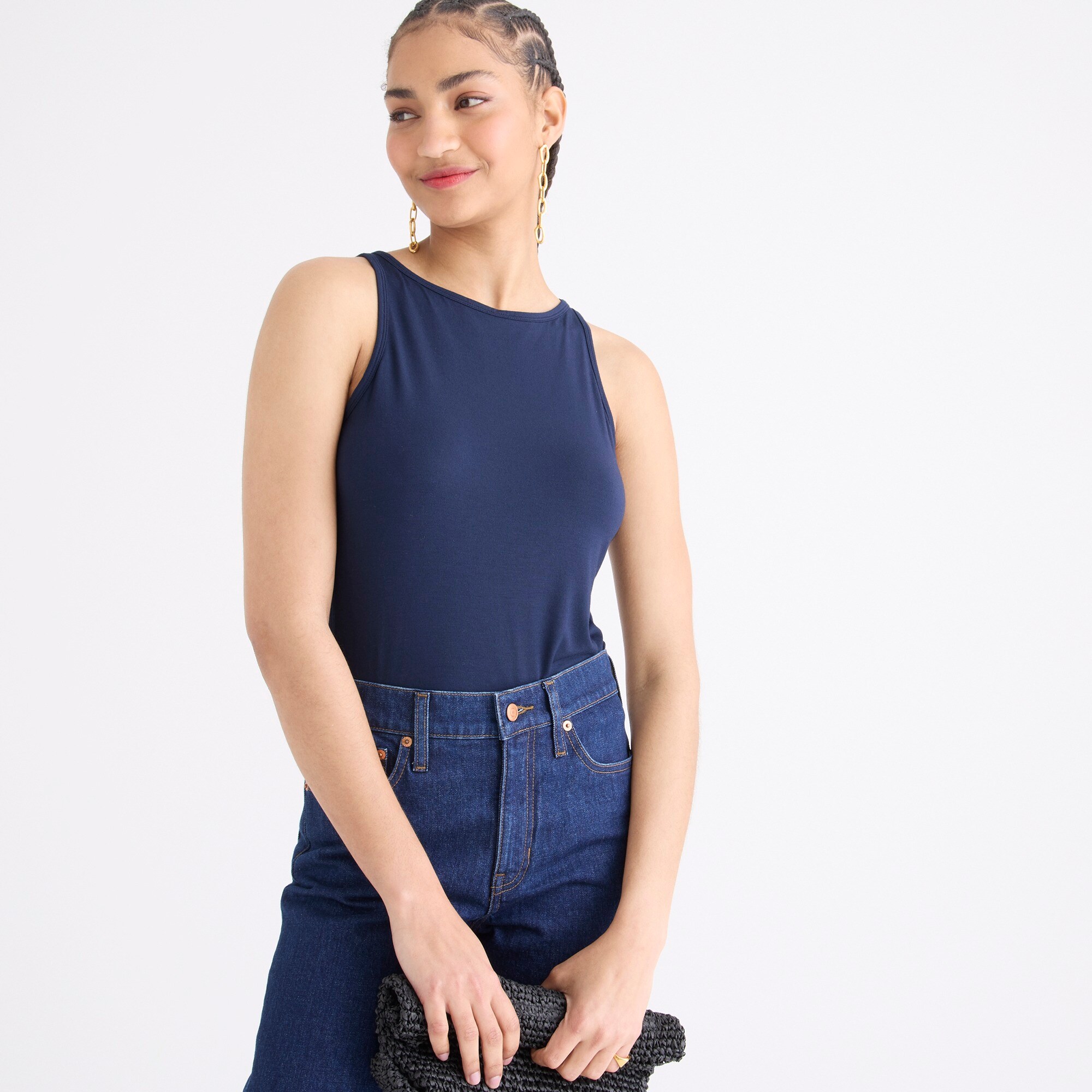 FormKnit suiting shell tank top