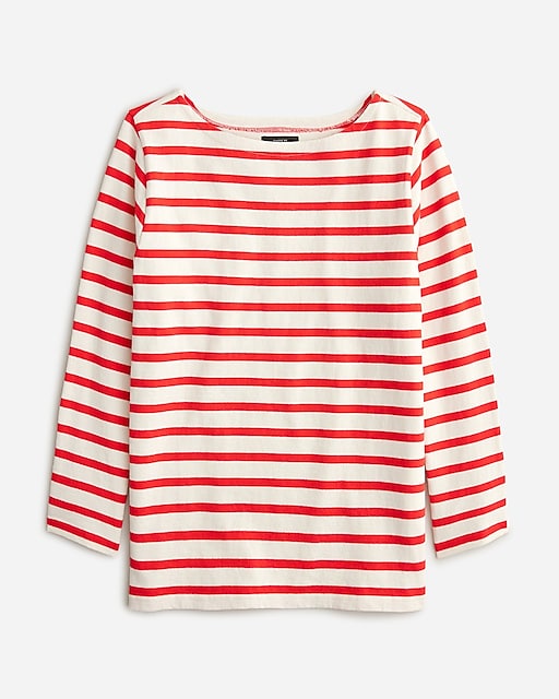  Classic mariner boatneck T-shirt in stripe