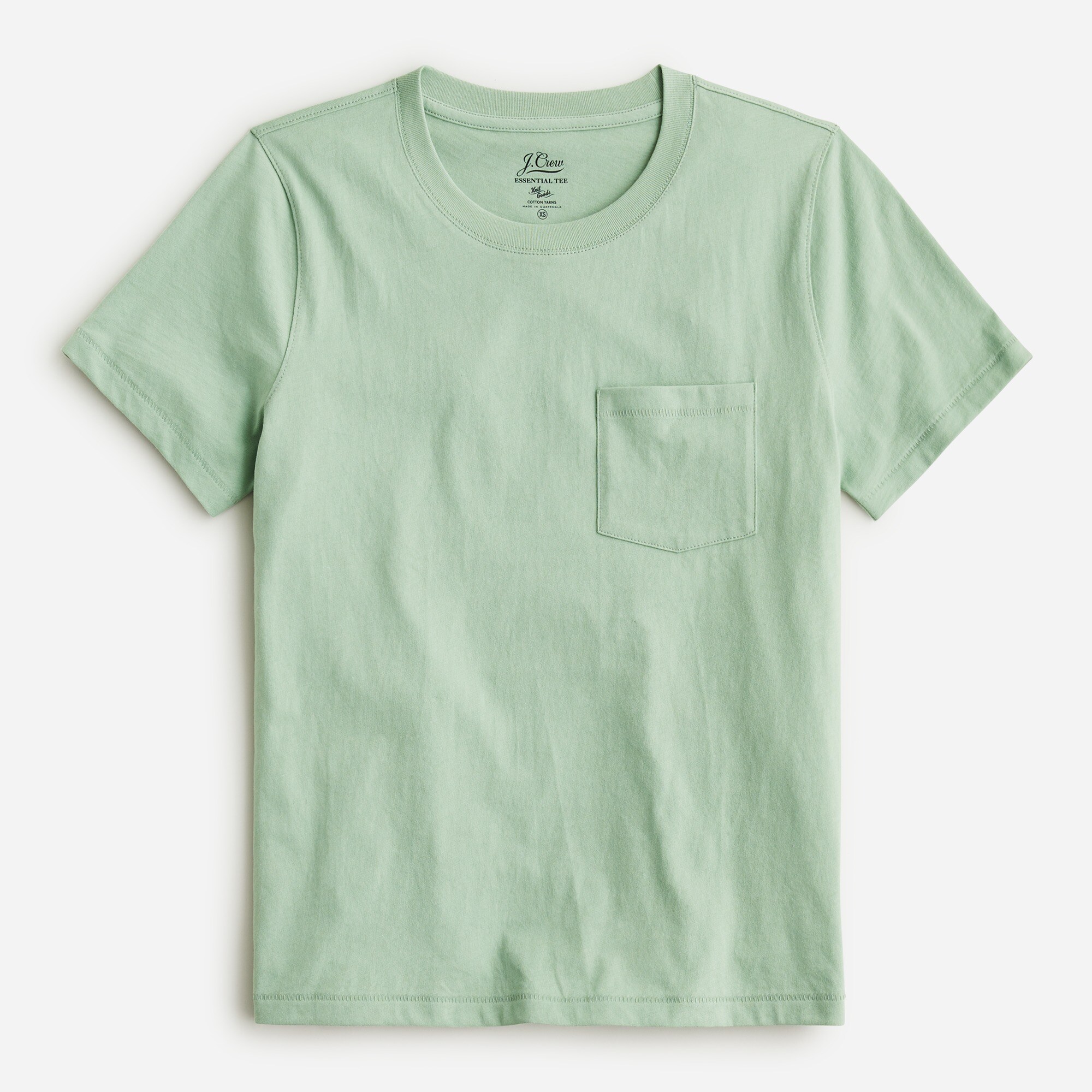 Broken-in jersey essential crewneck T-shirt