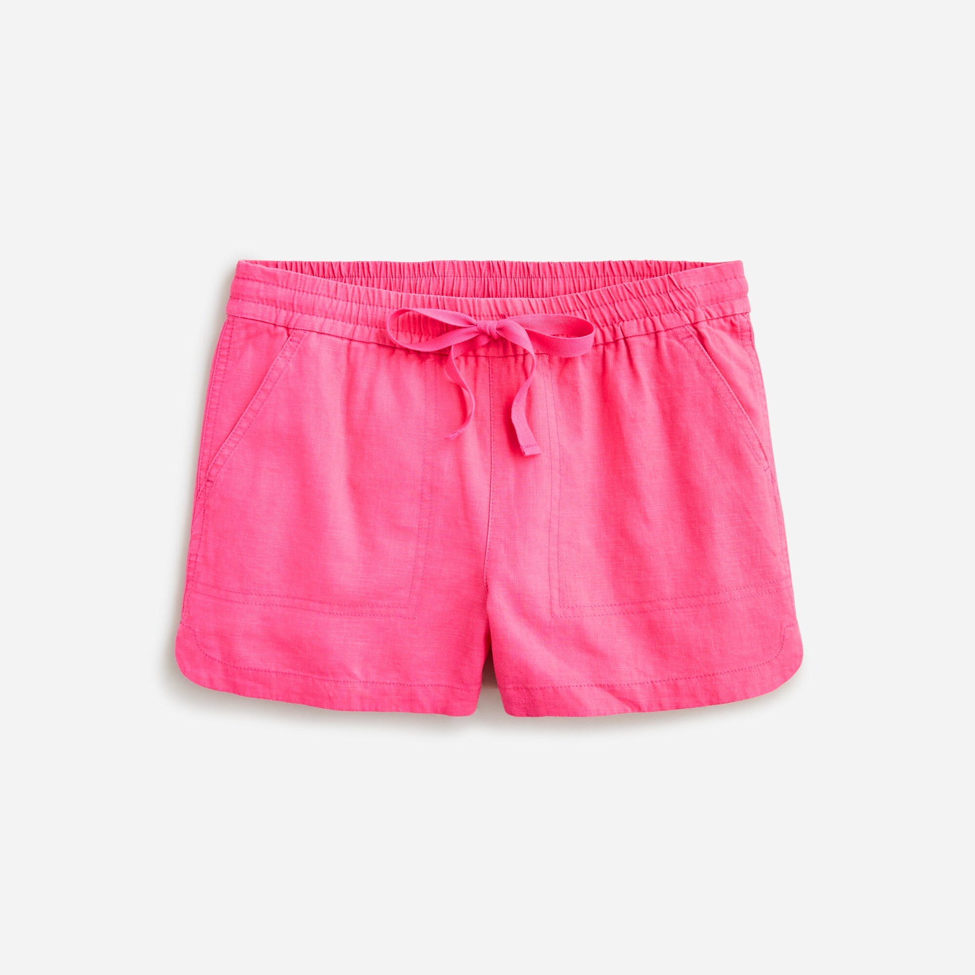 New seaside short in linen blend