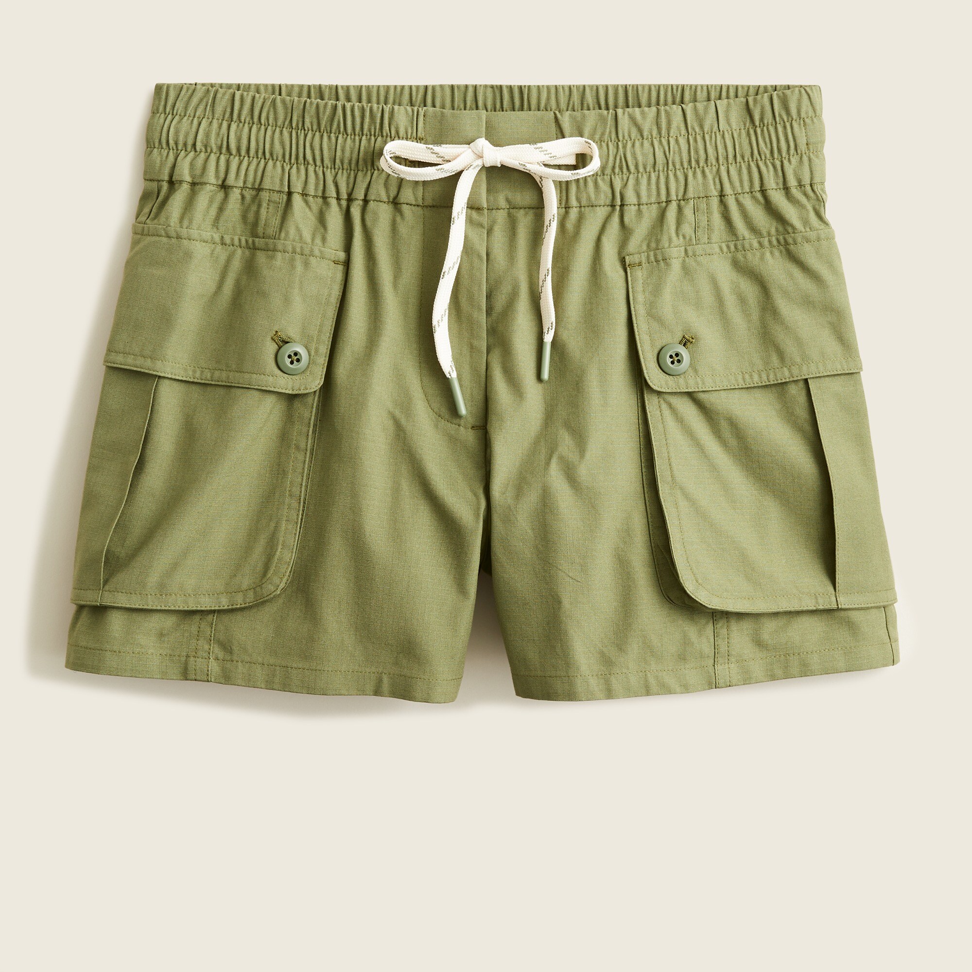 Pull-on cargo short