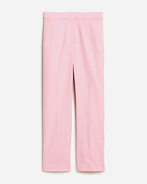  Kate straight-leg pant in stretch linen blend