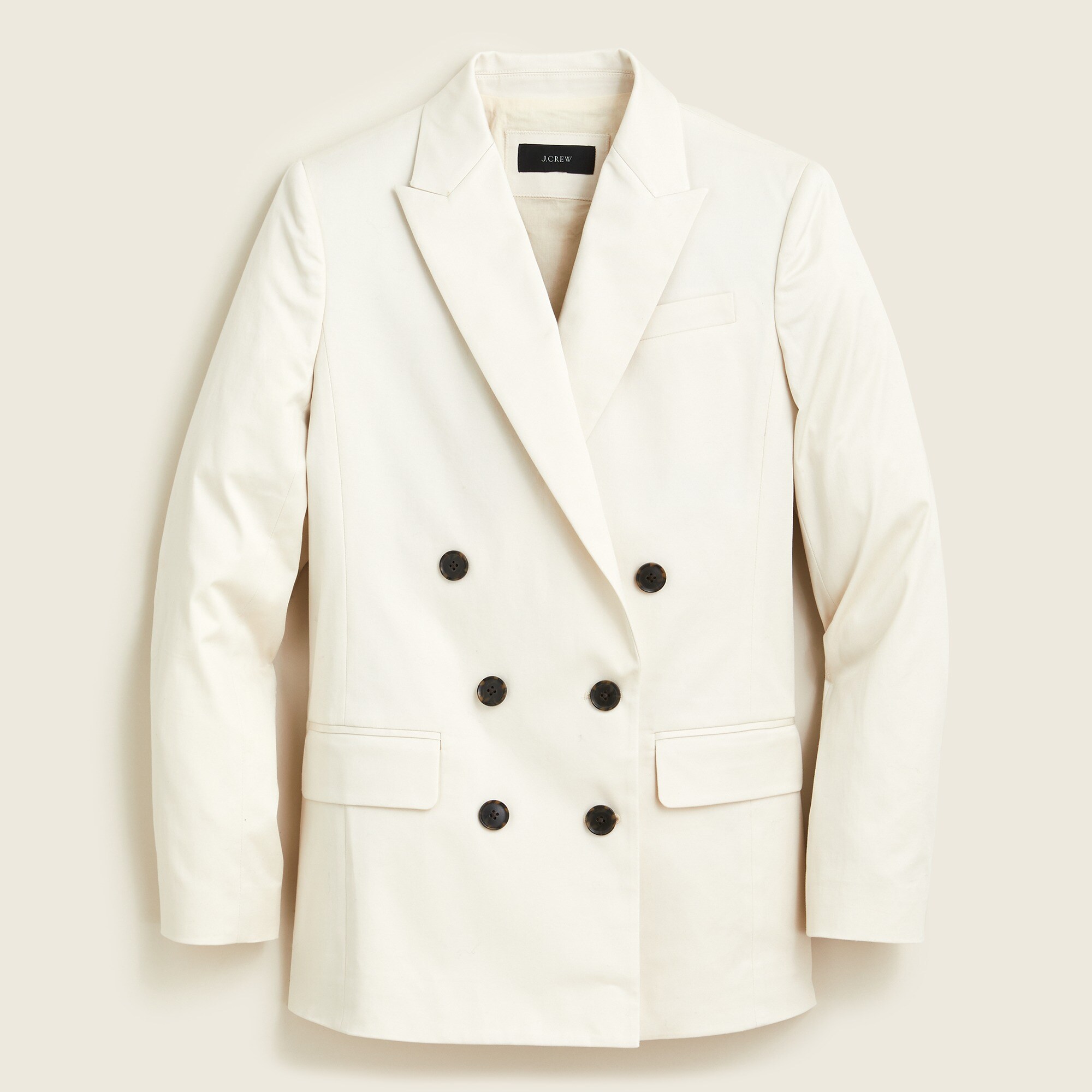 Double-breasted Alfie blazer in lightweight chino