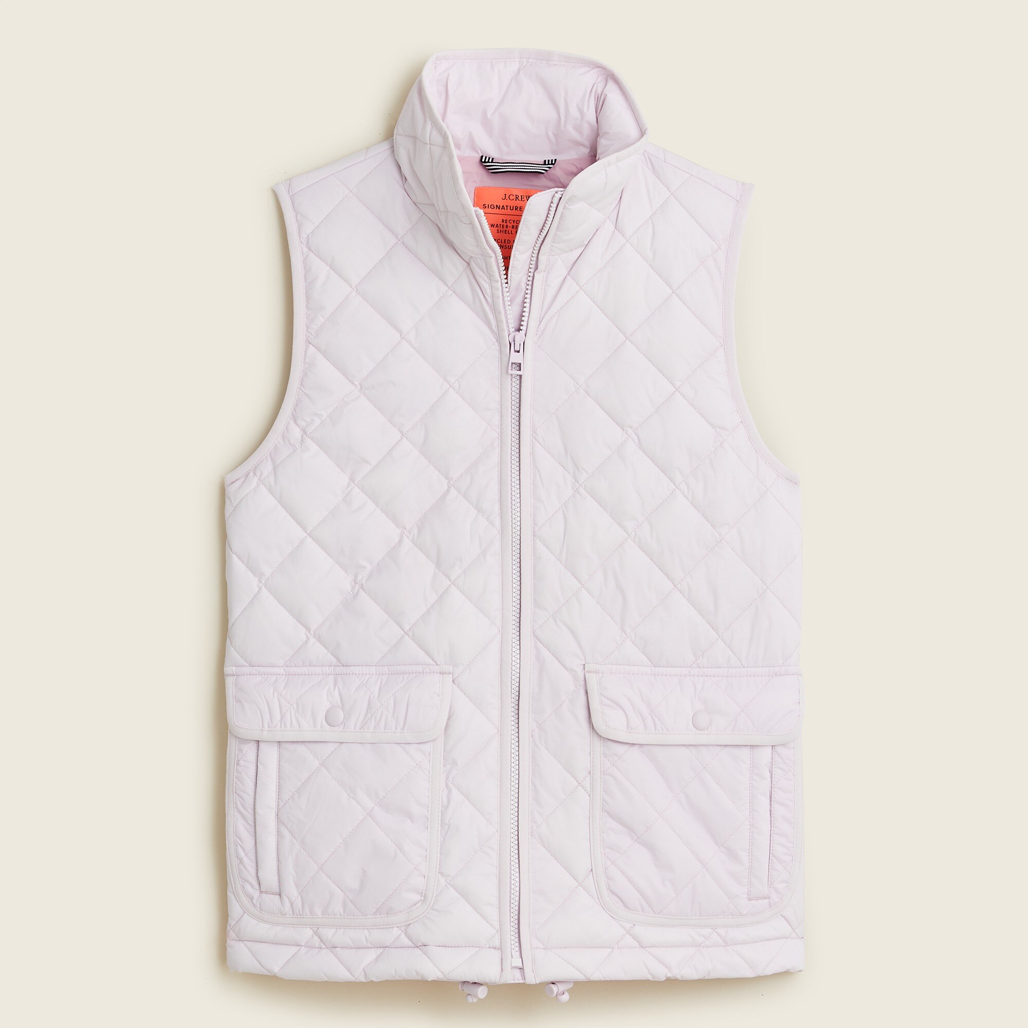 J.Crew Quilted Liner Vest With PrimaLoft® For Women