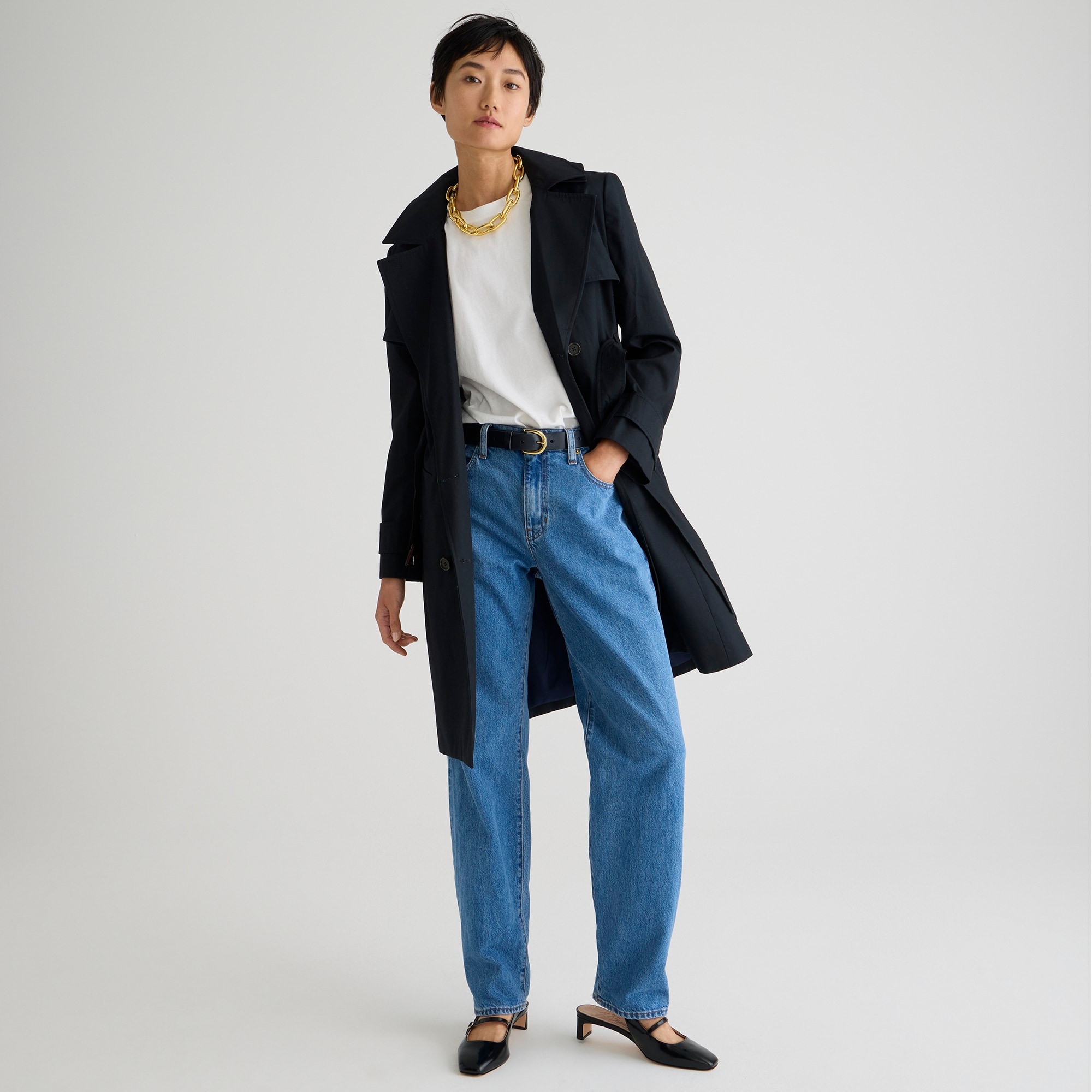 womens New Icon trench coat