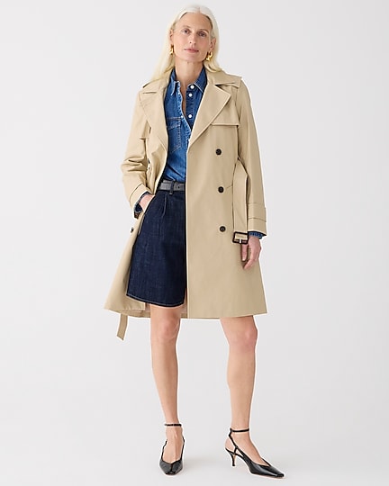 j.crew: new icon trench for women