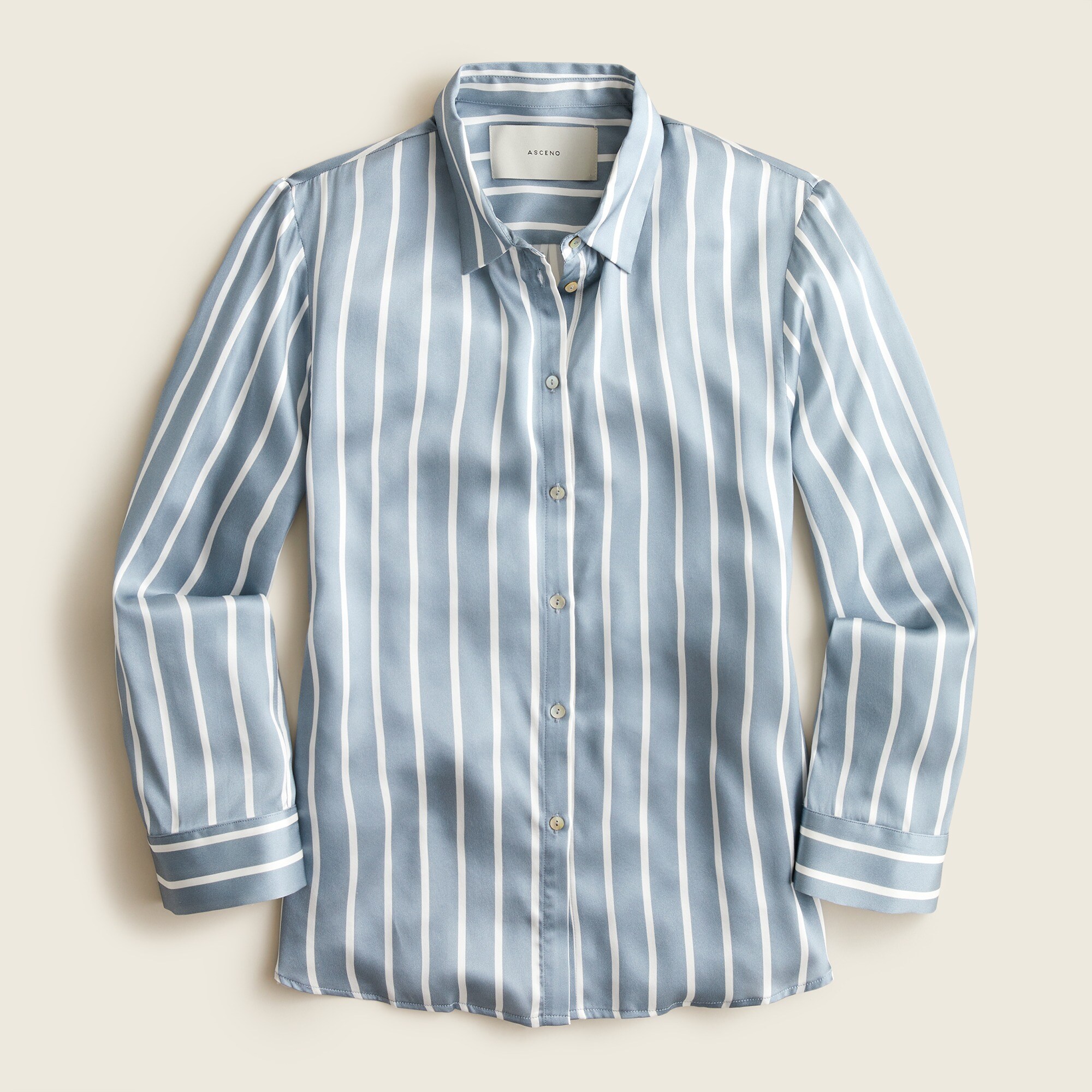 ASCENO silk pajama top
