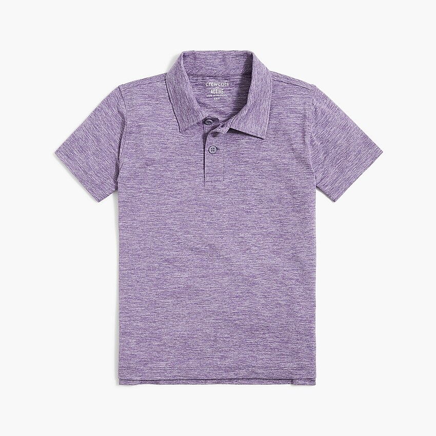 factory: boys' performance polo shirt for boys, right side, view zoomed