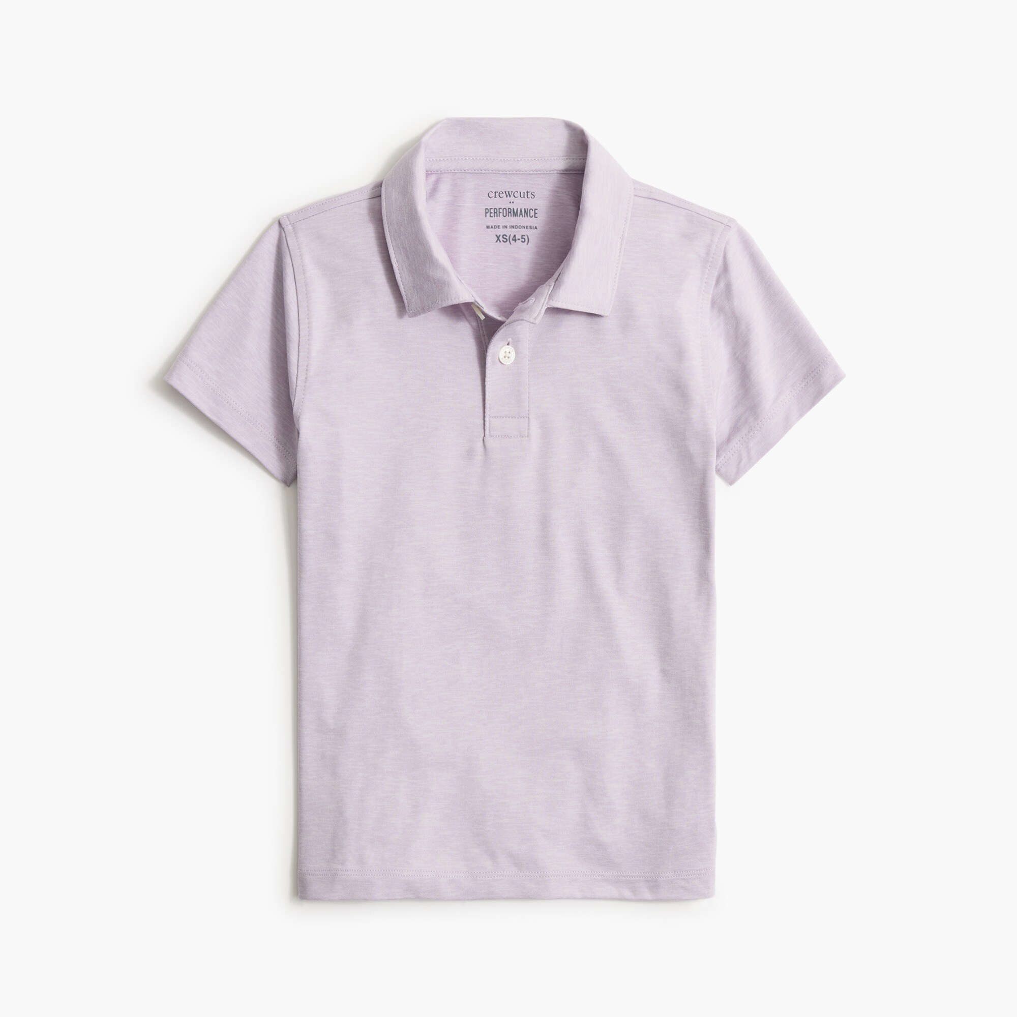  Boys' performance polo