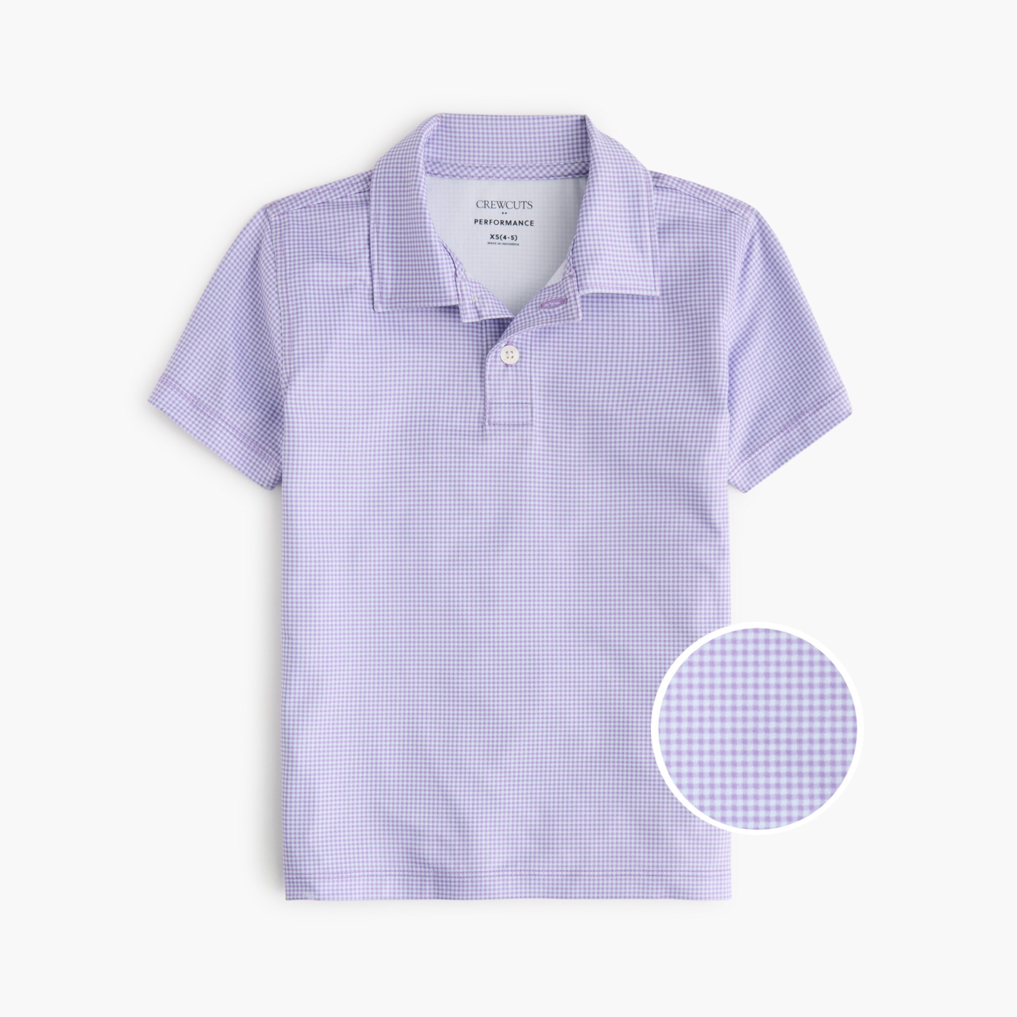  Boys' performance polo