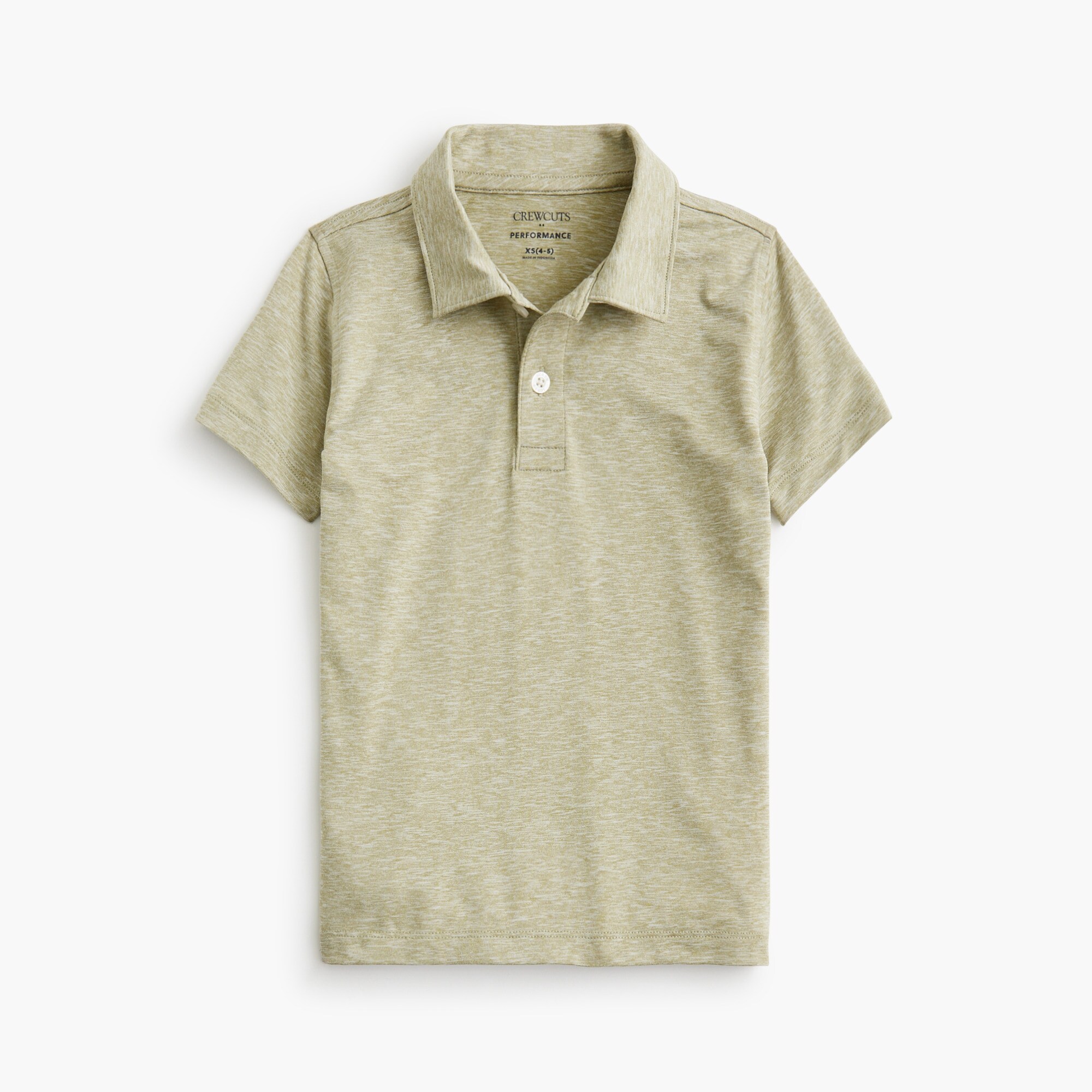  Boys' performance polo