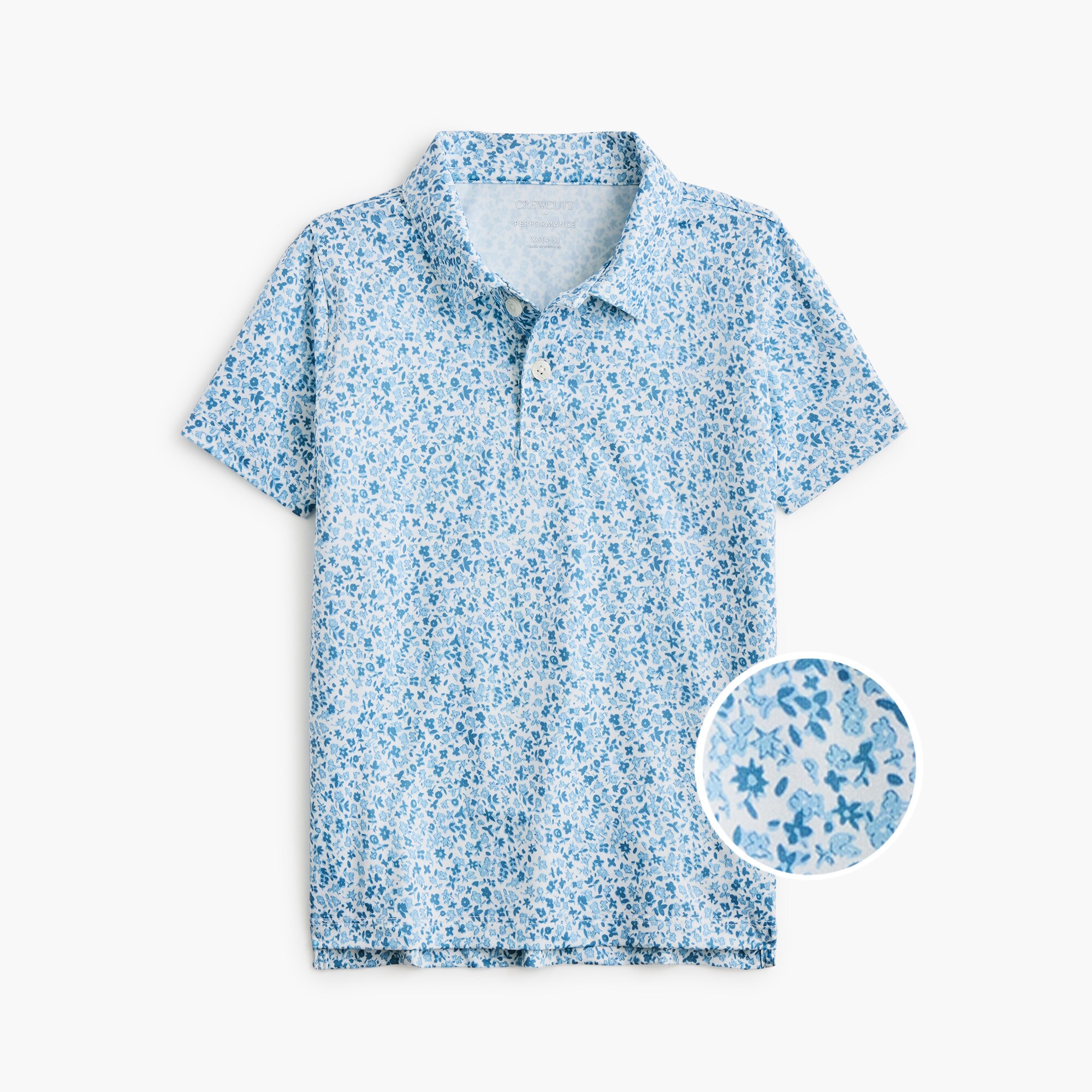  Boys' performance polo