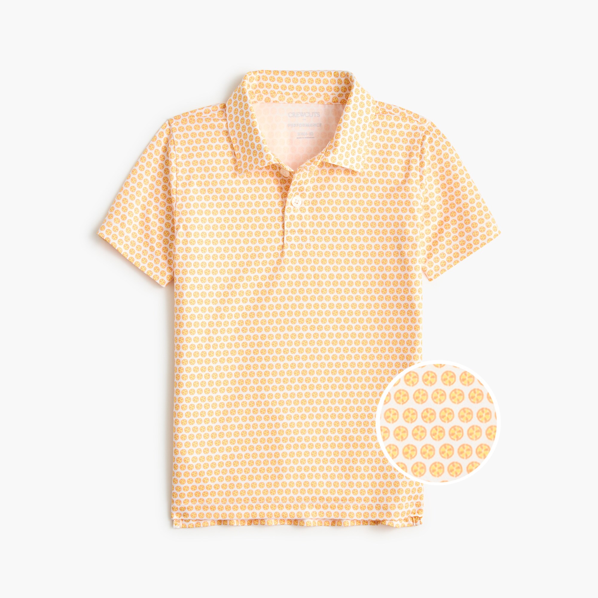  Boys' performance polo