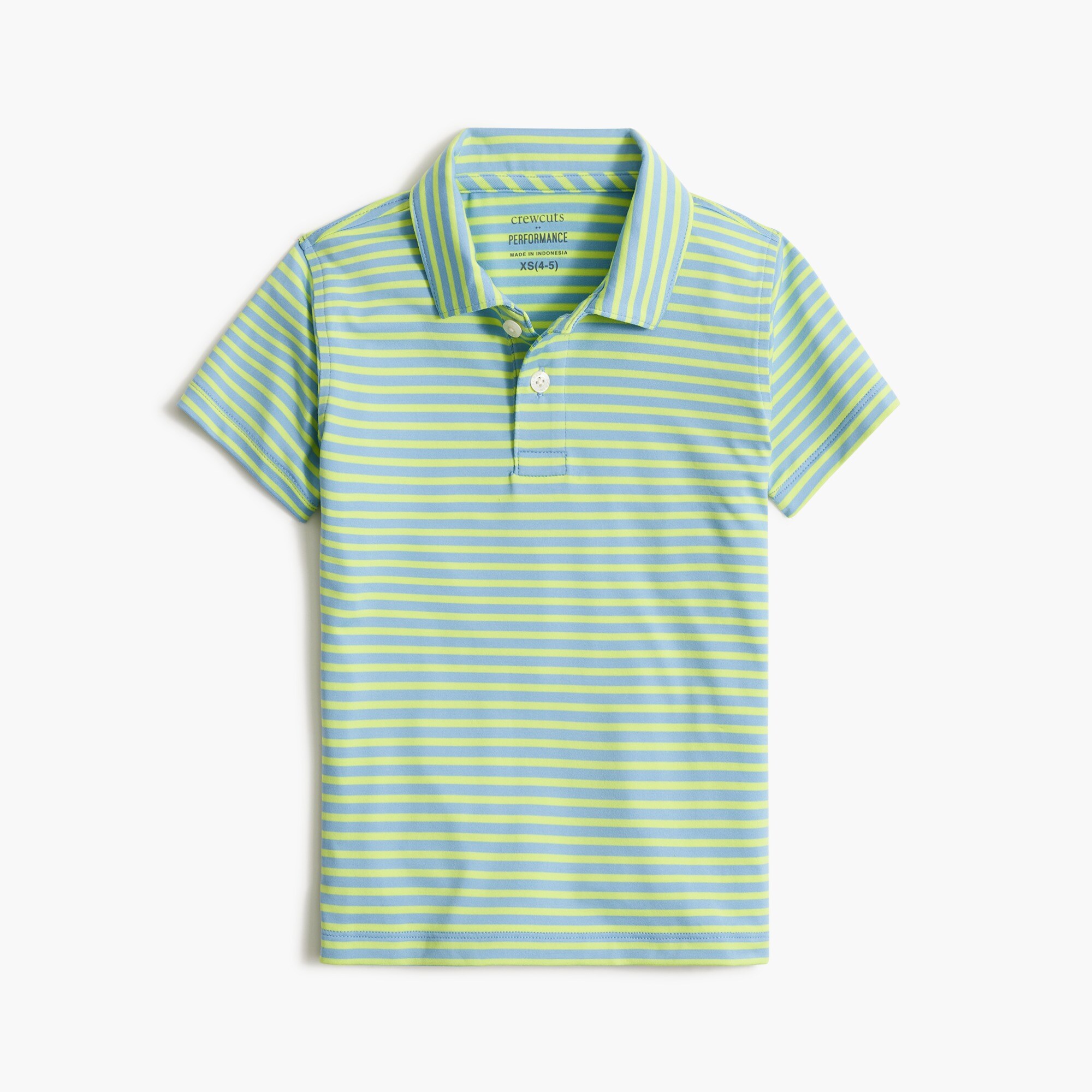 boys Boys' striped performance polo shirt