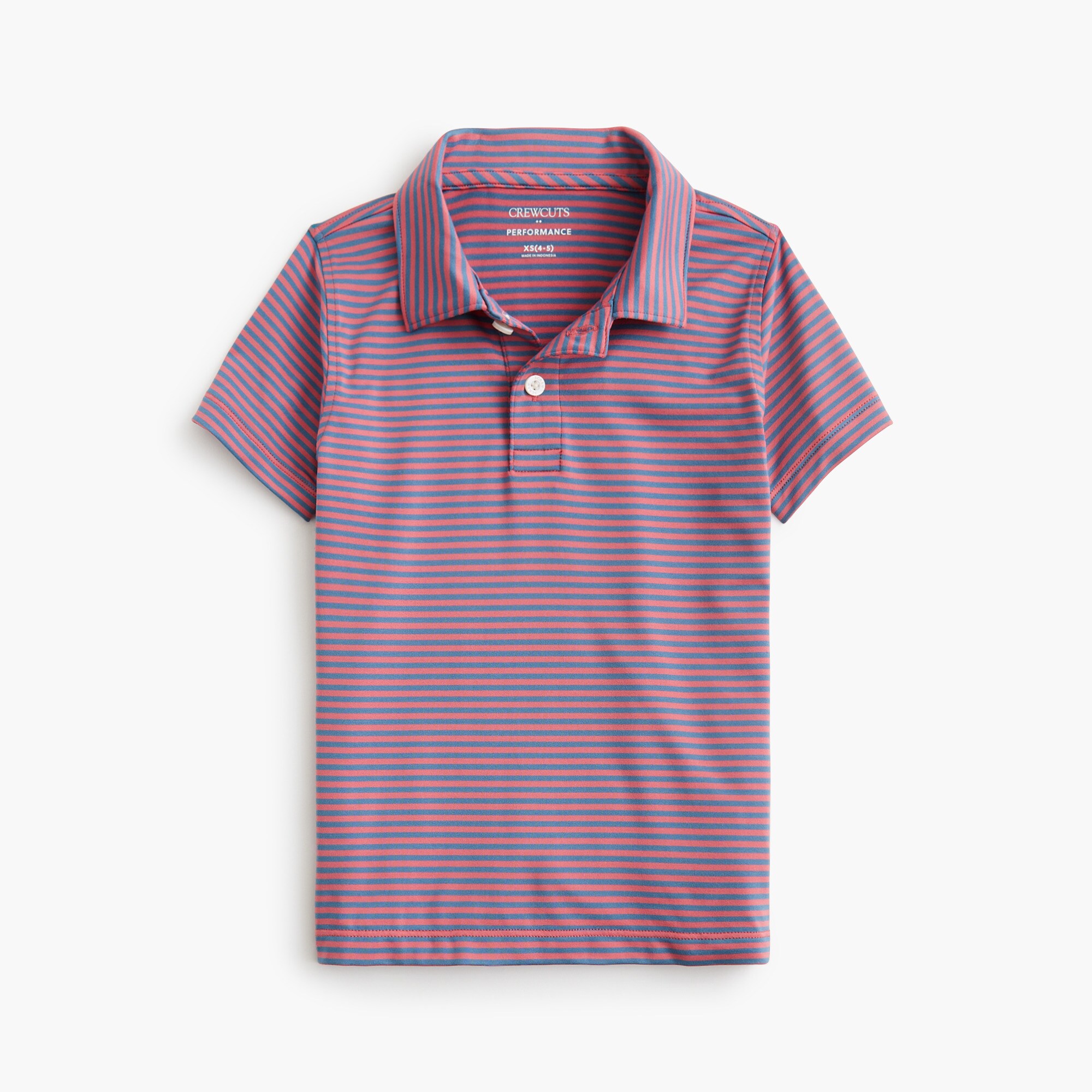 boys Boys' striped performance polo shirt