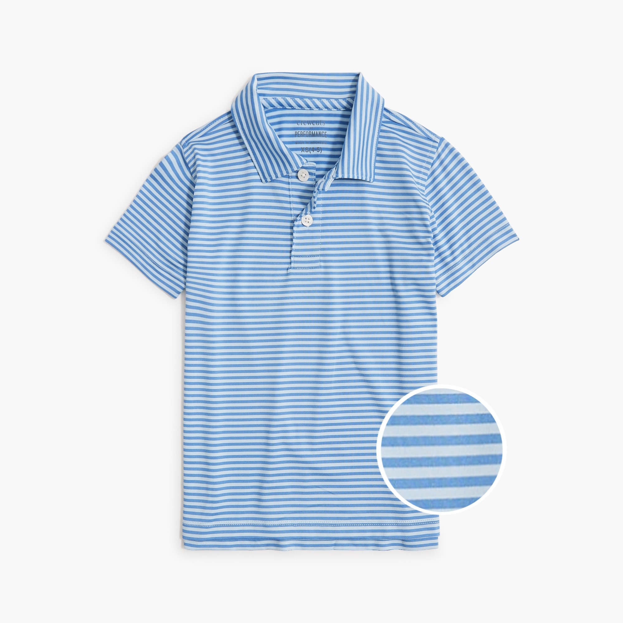 boys Boys' striped performance polo shirt