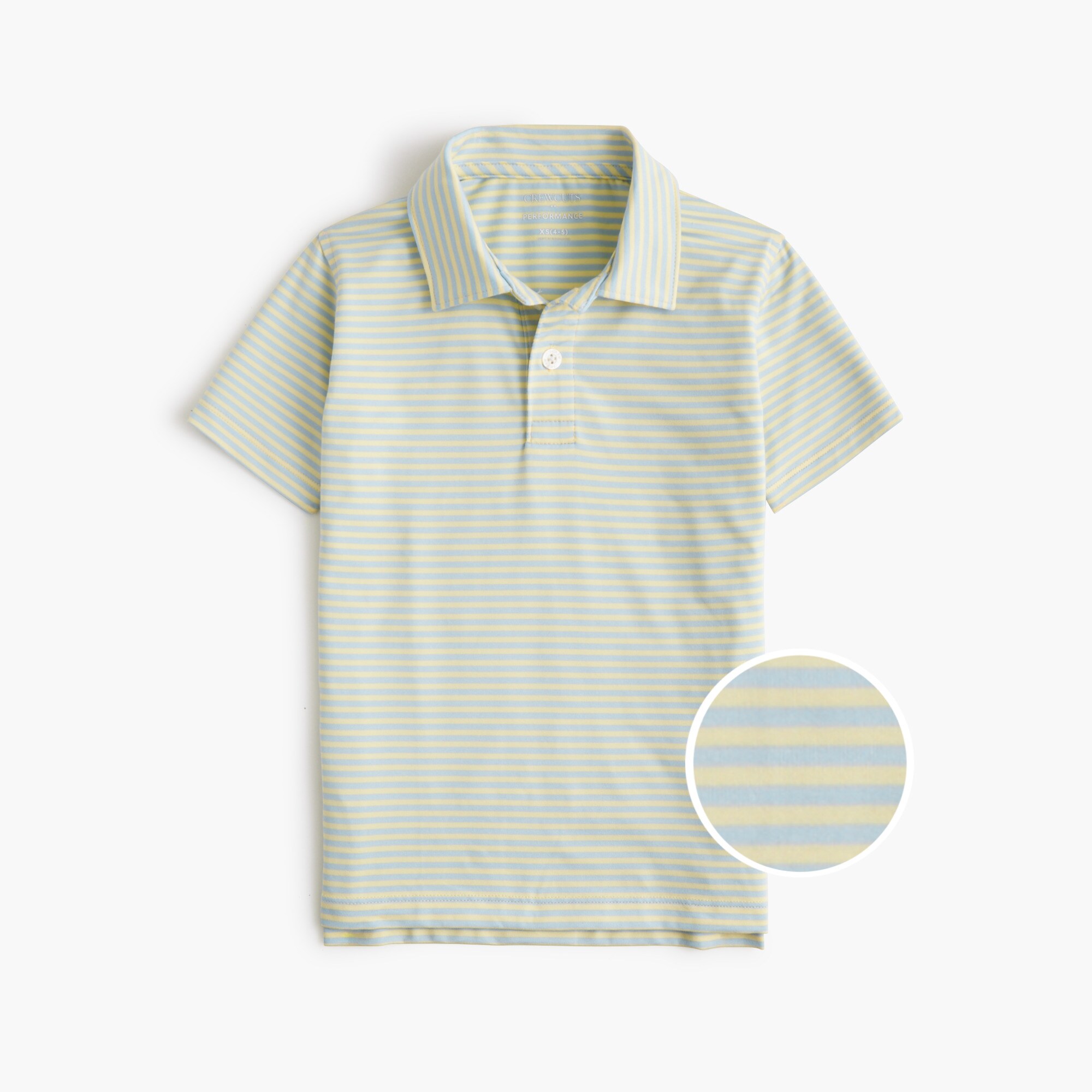 boys Boys' striped performance polo shirt