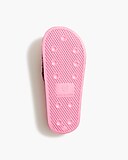 Girls&apos; glitter slide sandals