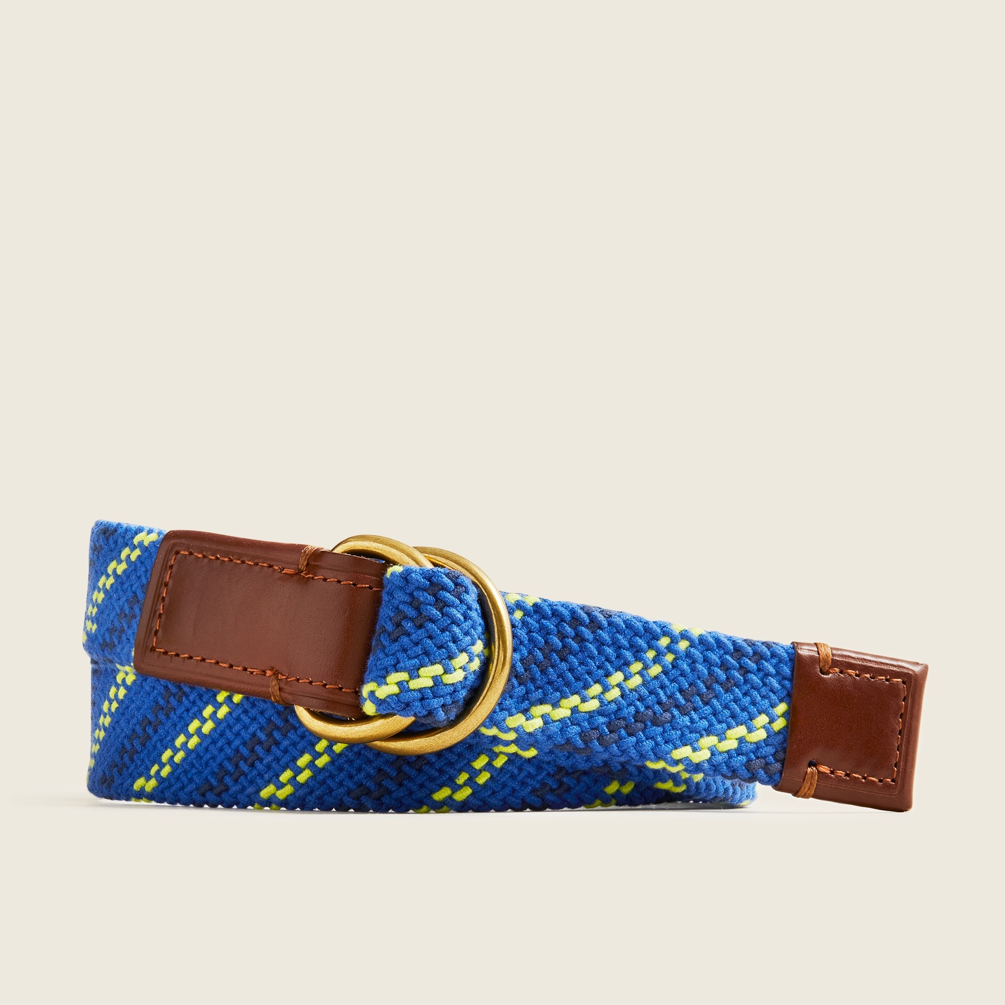 小物 RRL RING BELT ダブルアールエル) RRL 米国製 レザー ダブル Oリング ベルト