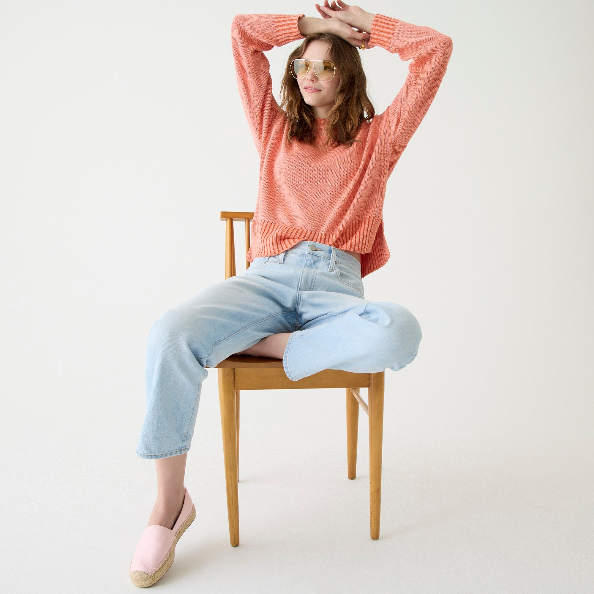 J.Crew Slouchy Boyfriend Jean In Waterside Wash For Women