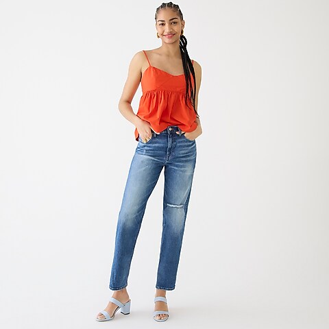 womens High-rise '90s classic straight jean in Vesey Street wash