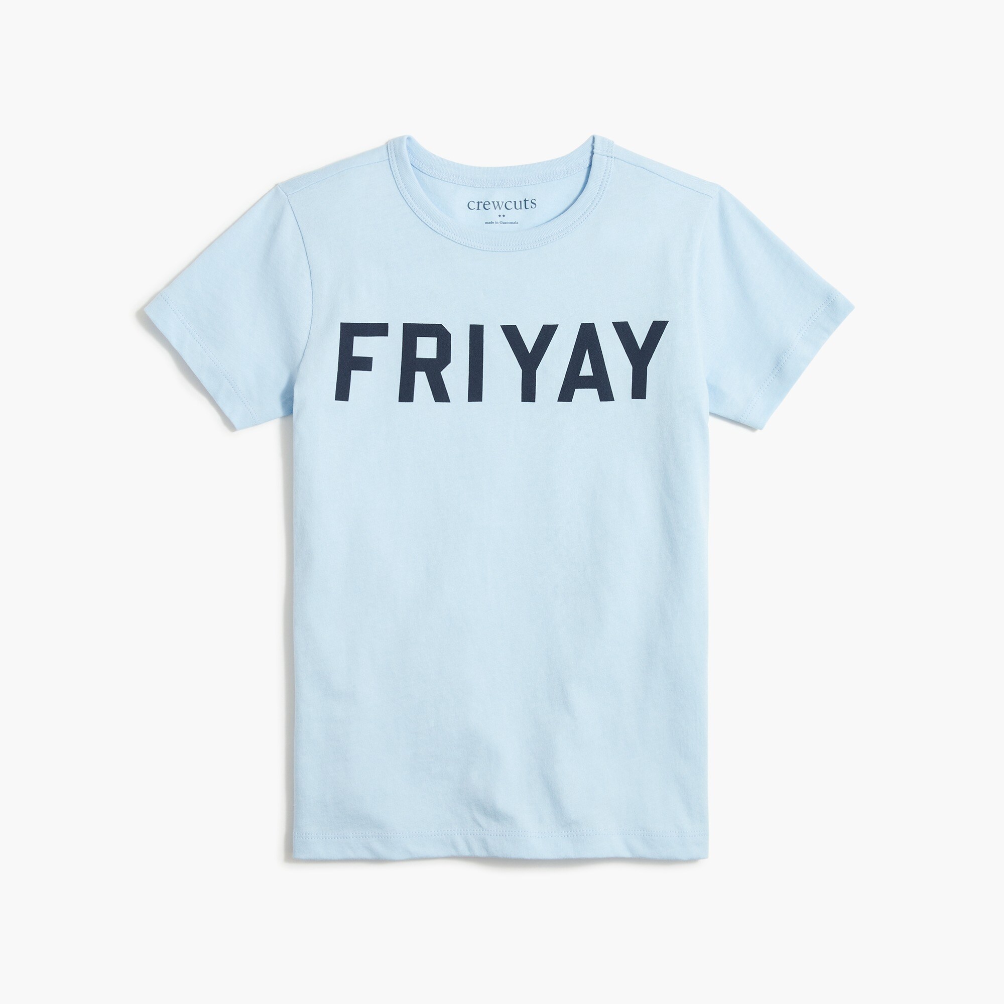 Boys' "Friyay" graphic tee