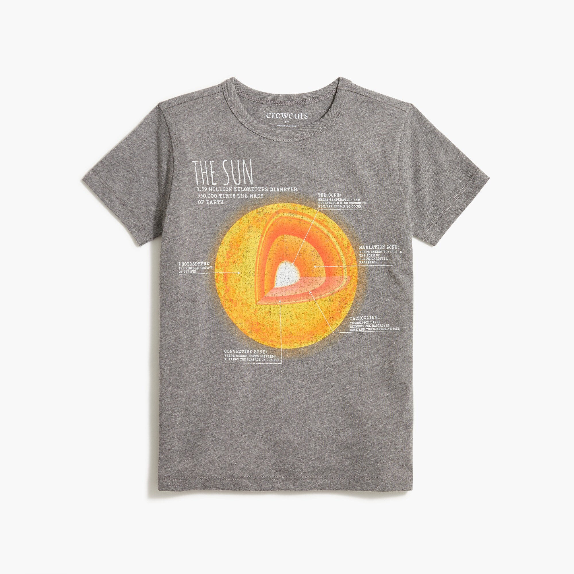 Boys' sun graphic tee