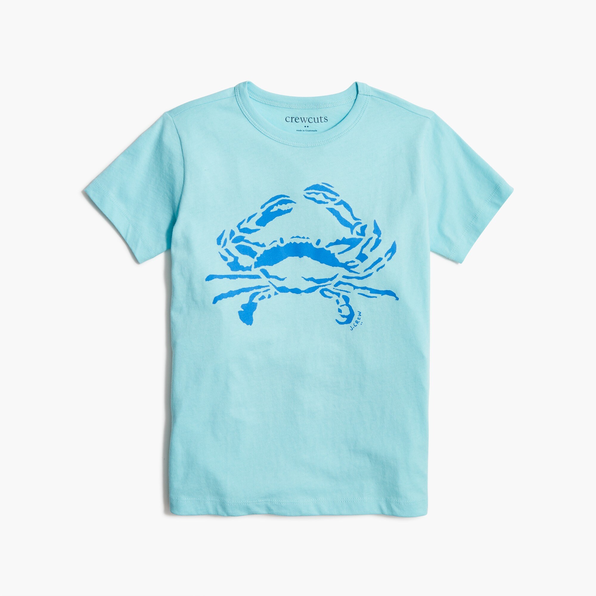 boys' crab graphic tee for boys