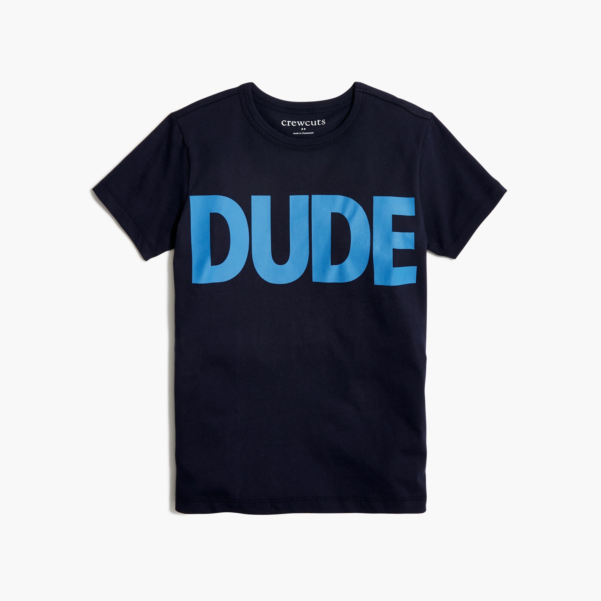 Boys' dude graphic tee