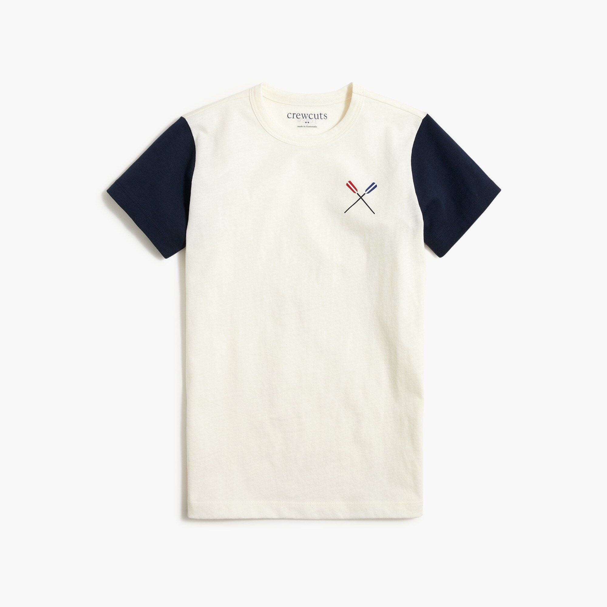 Boys' colorblock oar graphic tee