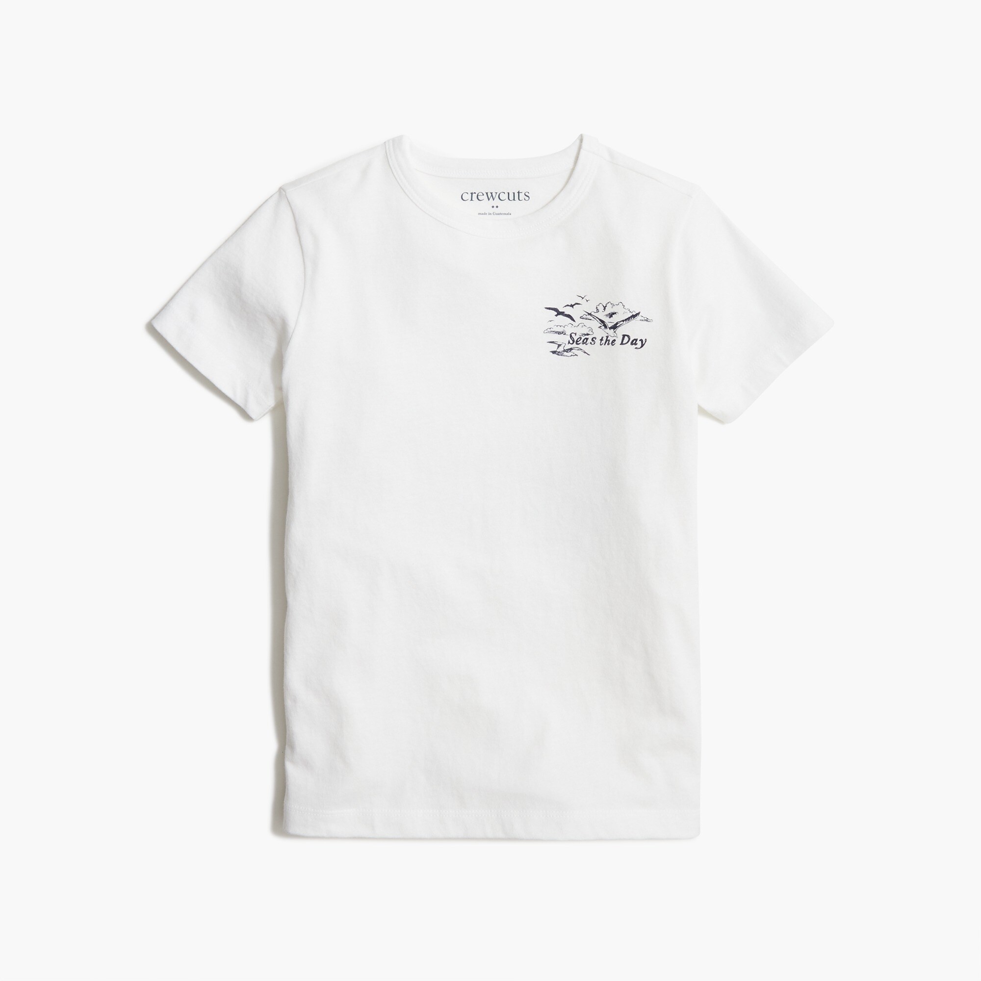 boys' "seas the day" graphic tee for boys