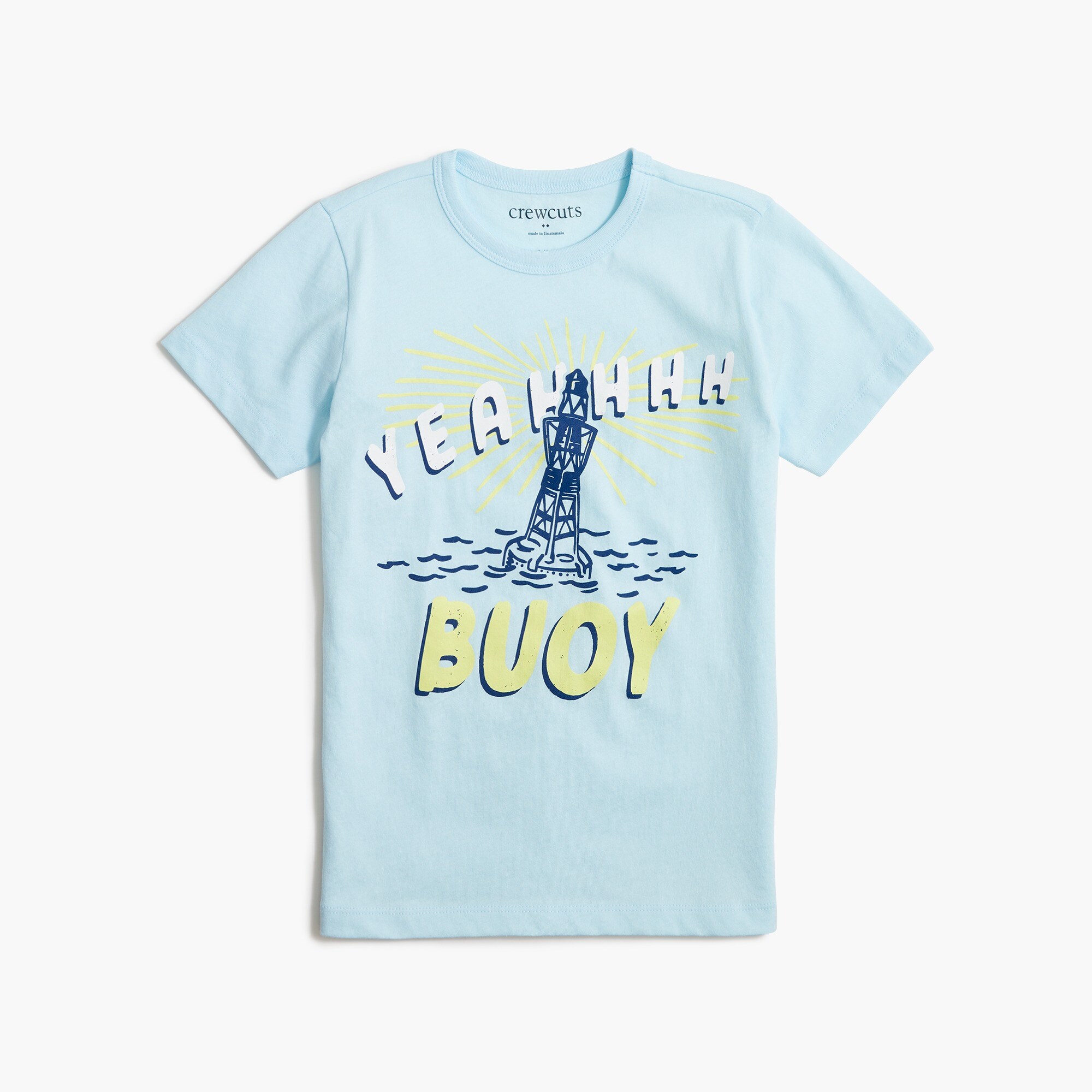 Boys' "yeah buoy" graphic tee