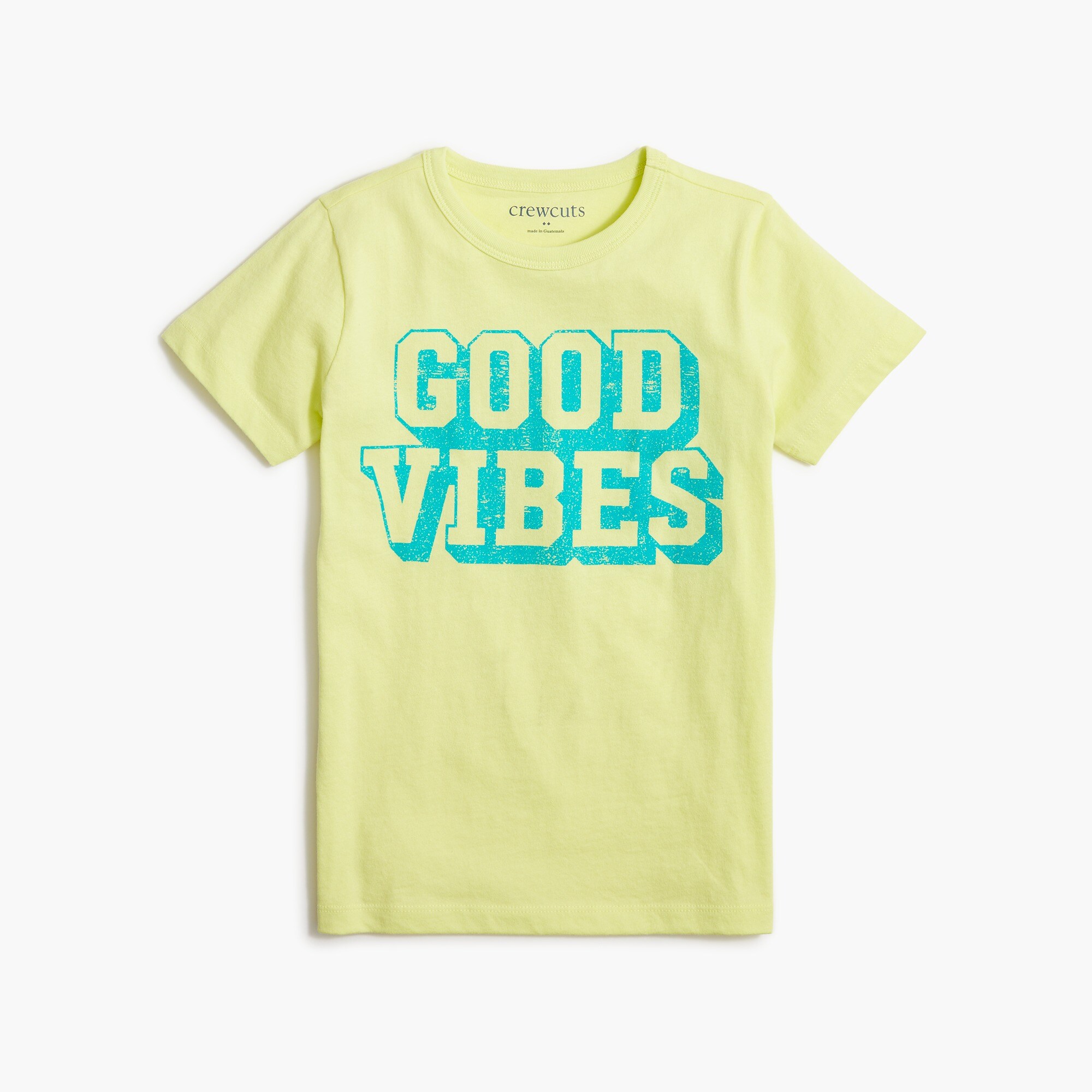 Boys' "good vibes" graphic tee