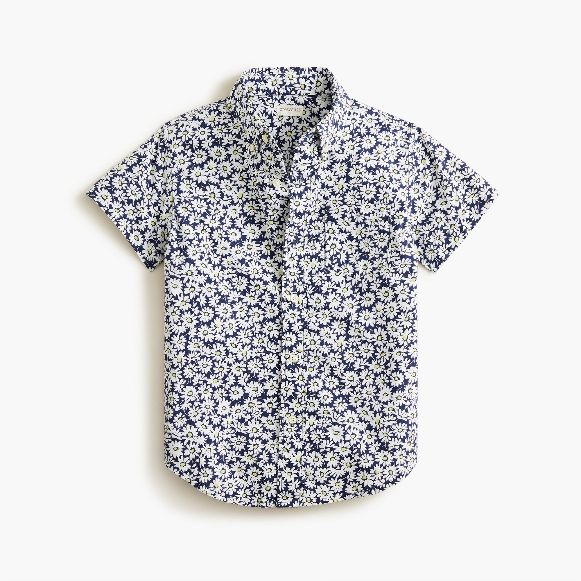 Boys' daisy washed shirt