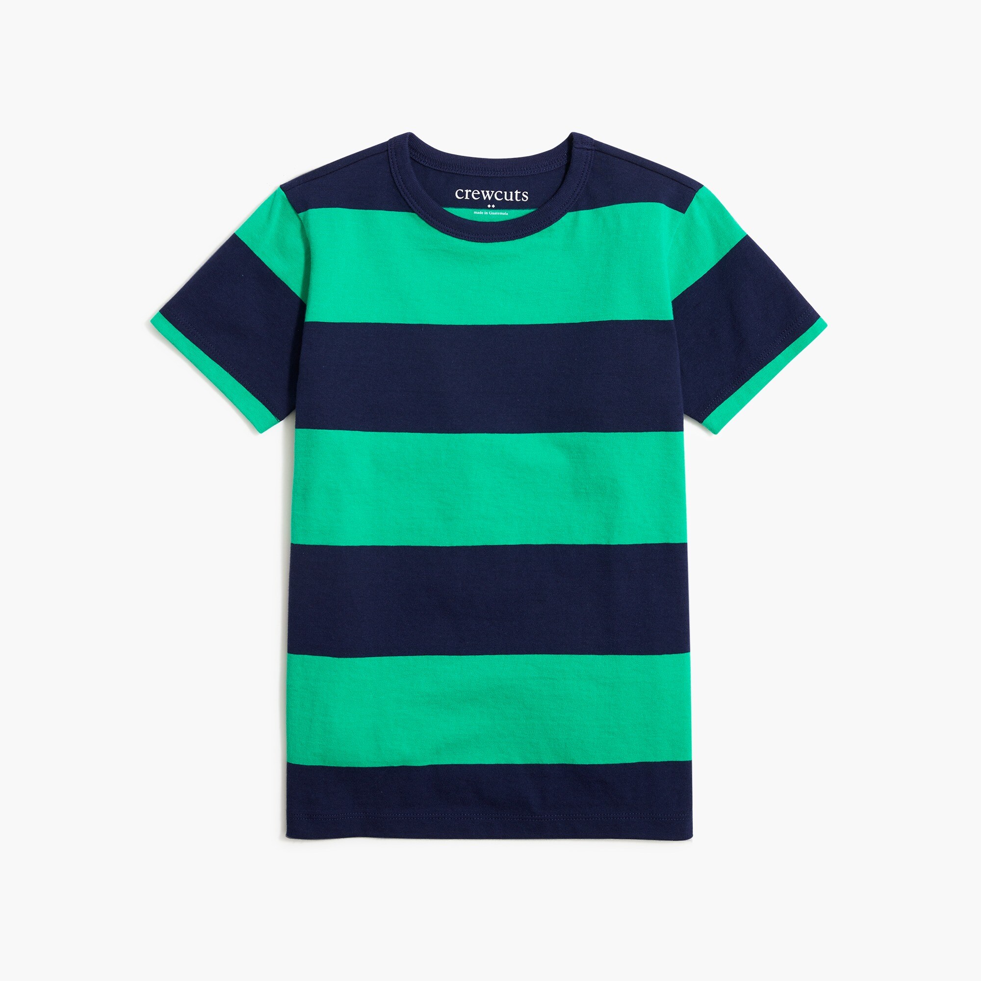 Boys' striped cotton tee