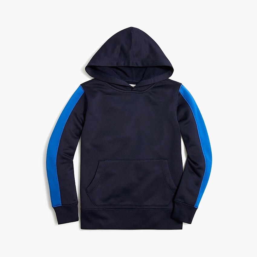 factory: boys' pullover hoodie for boys, right side, view zoomed