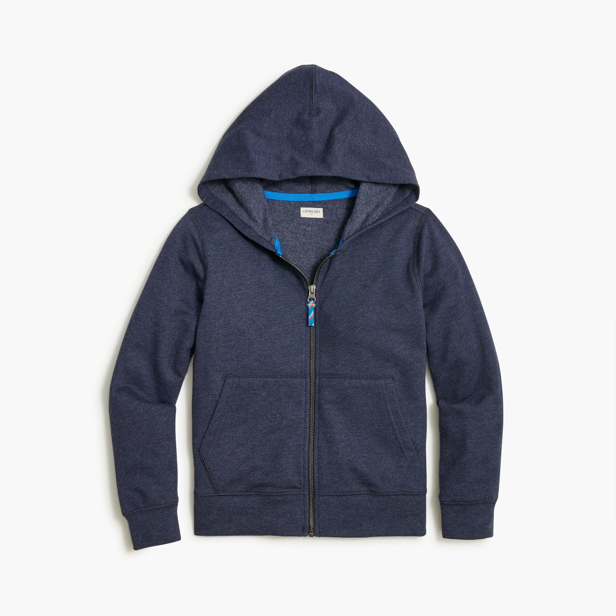 Boys' fleece full-zip hooded sweatshirt