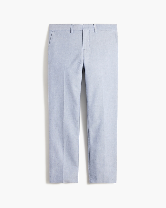 factory: boys&apos; oxford thompson pant for boys, right side, view zoomed