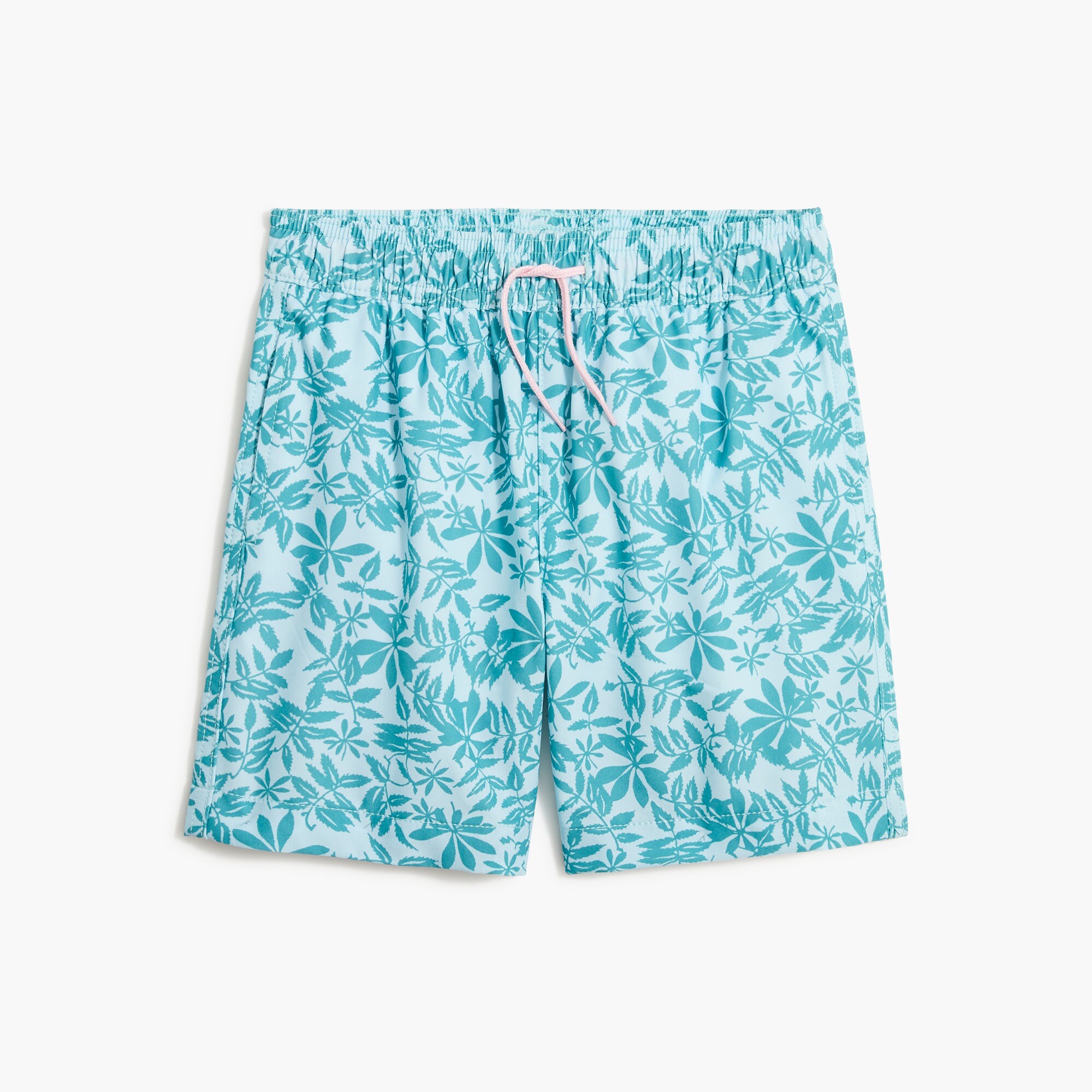 Boys' floral swim trunk