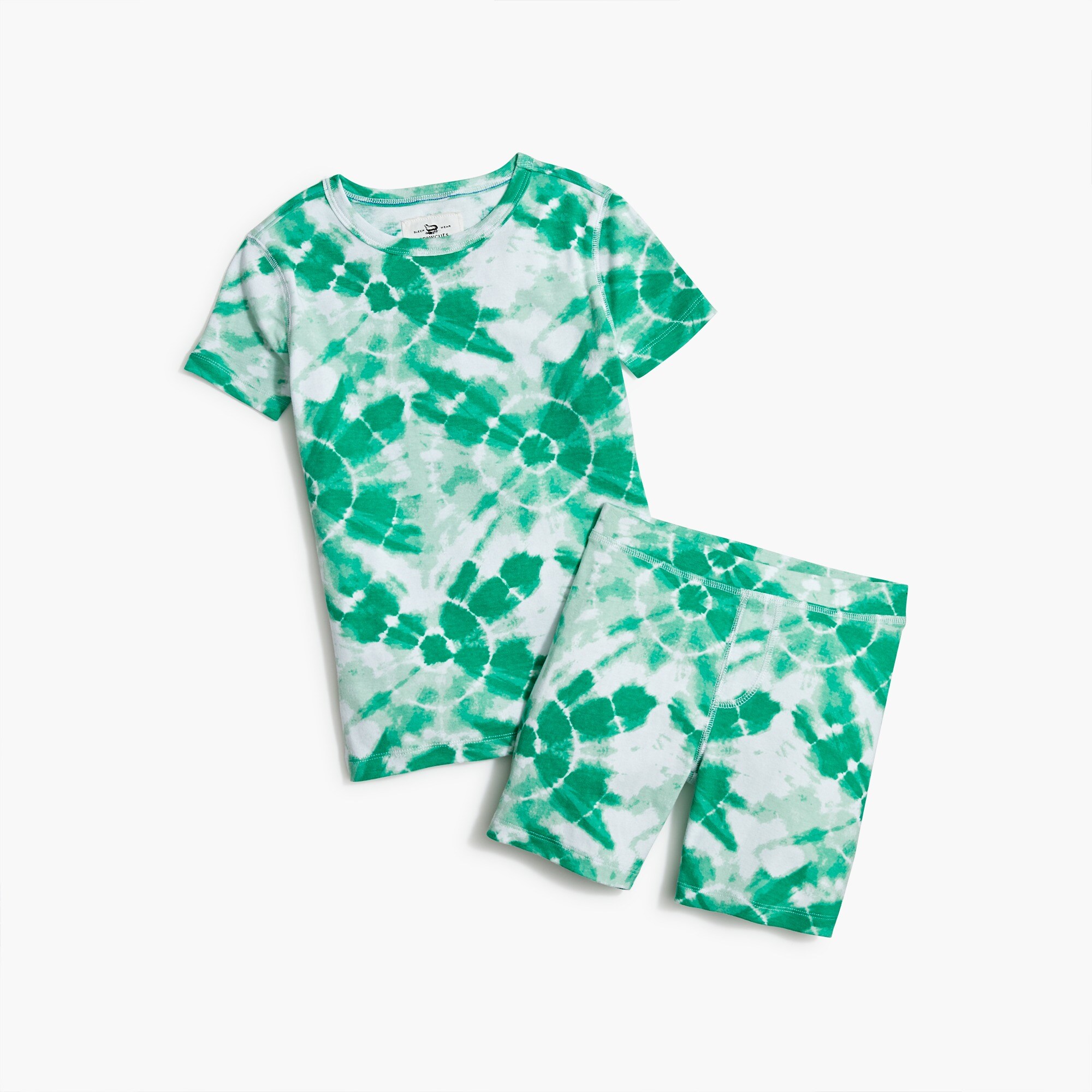 Boys' tie-dyed pajama set