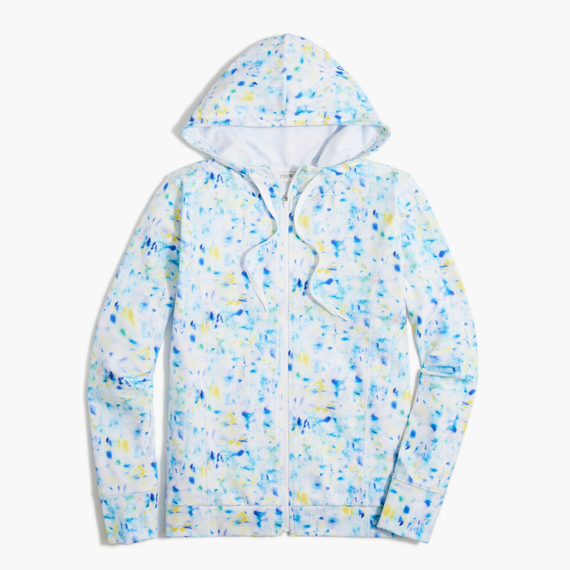Full-zip active hoodie