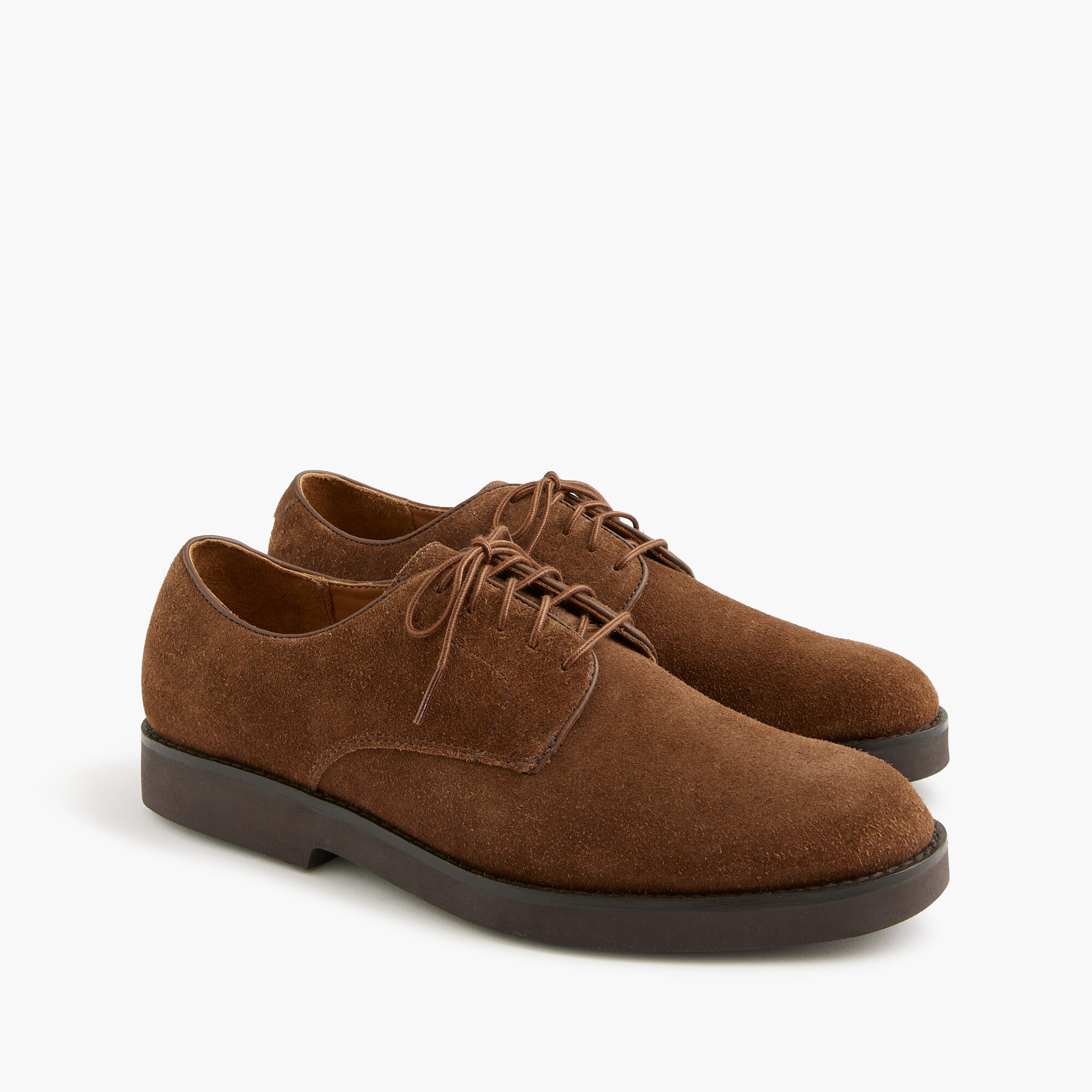  Suede lace-up dress shoes