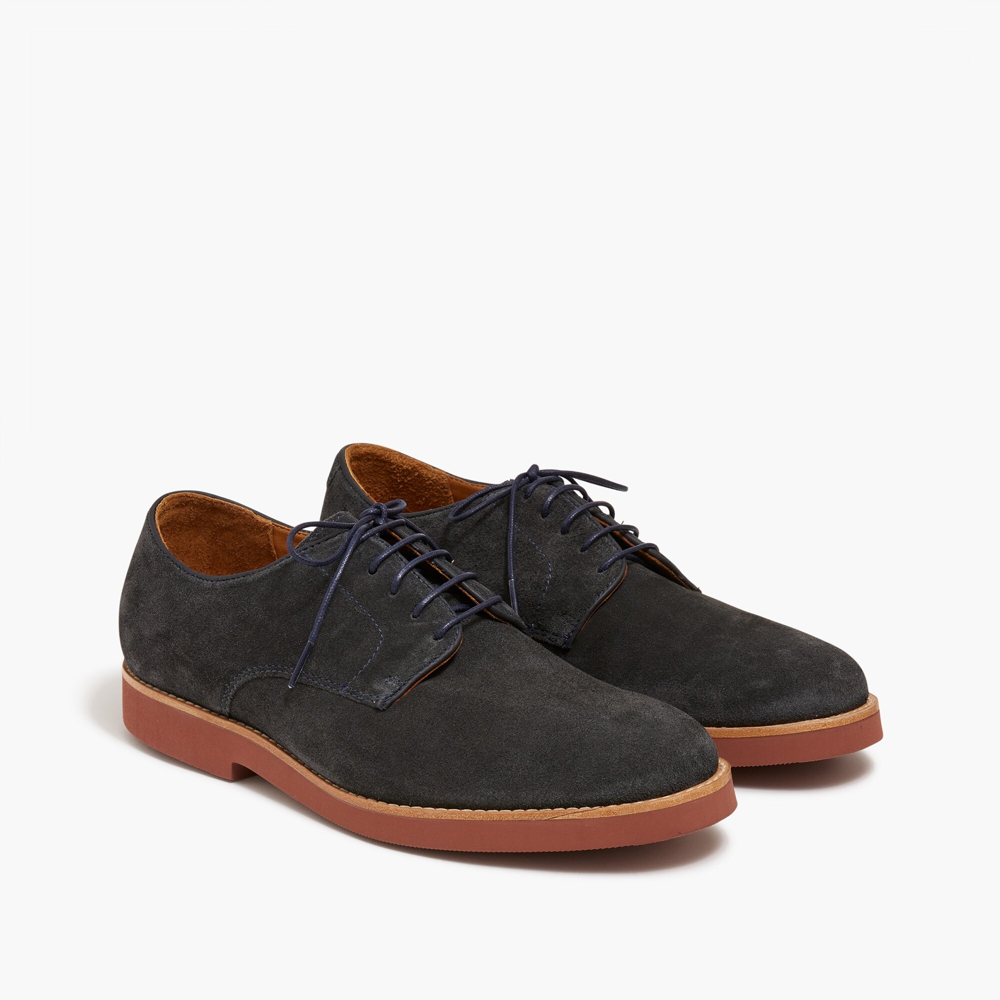 mens Suede lace-up dress shoes