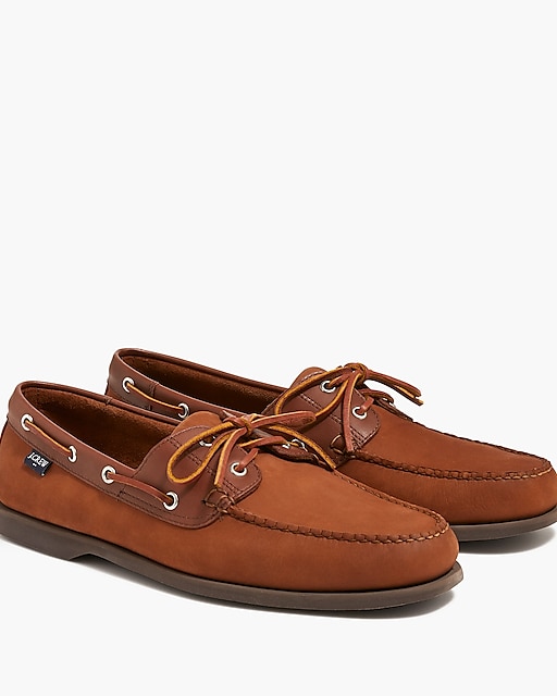  Leather boat shoes