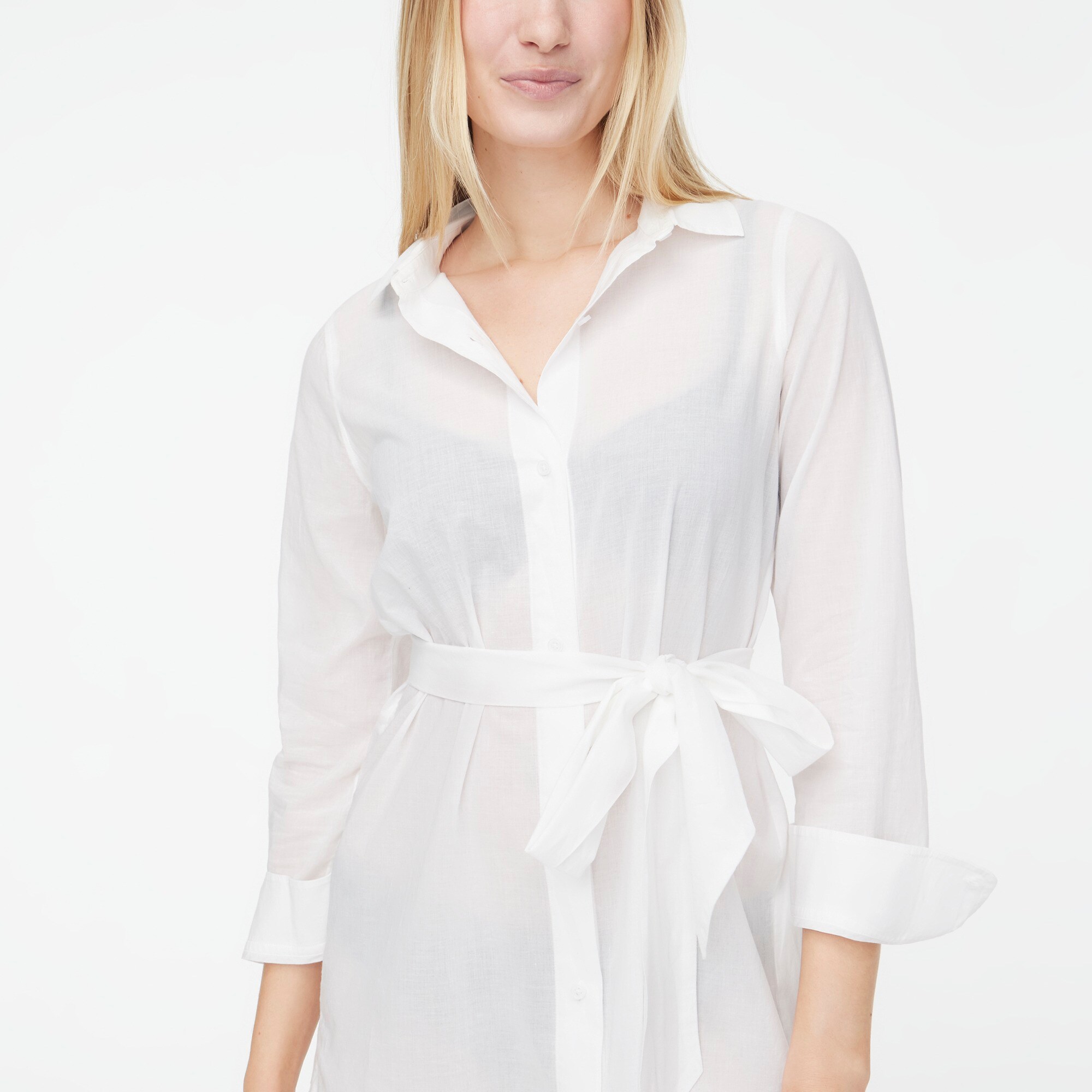Cover-up shirt-dress