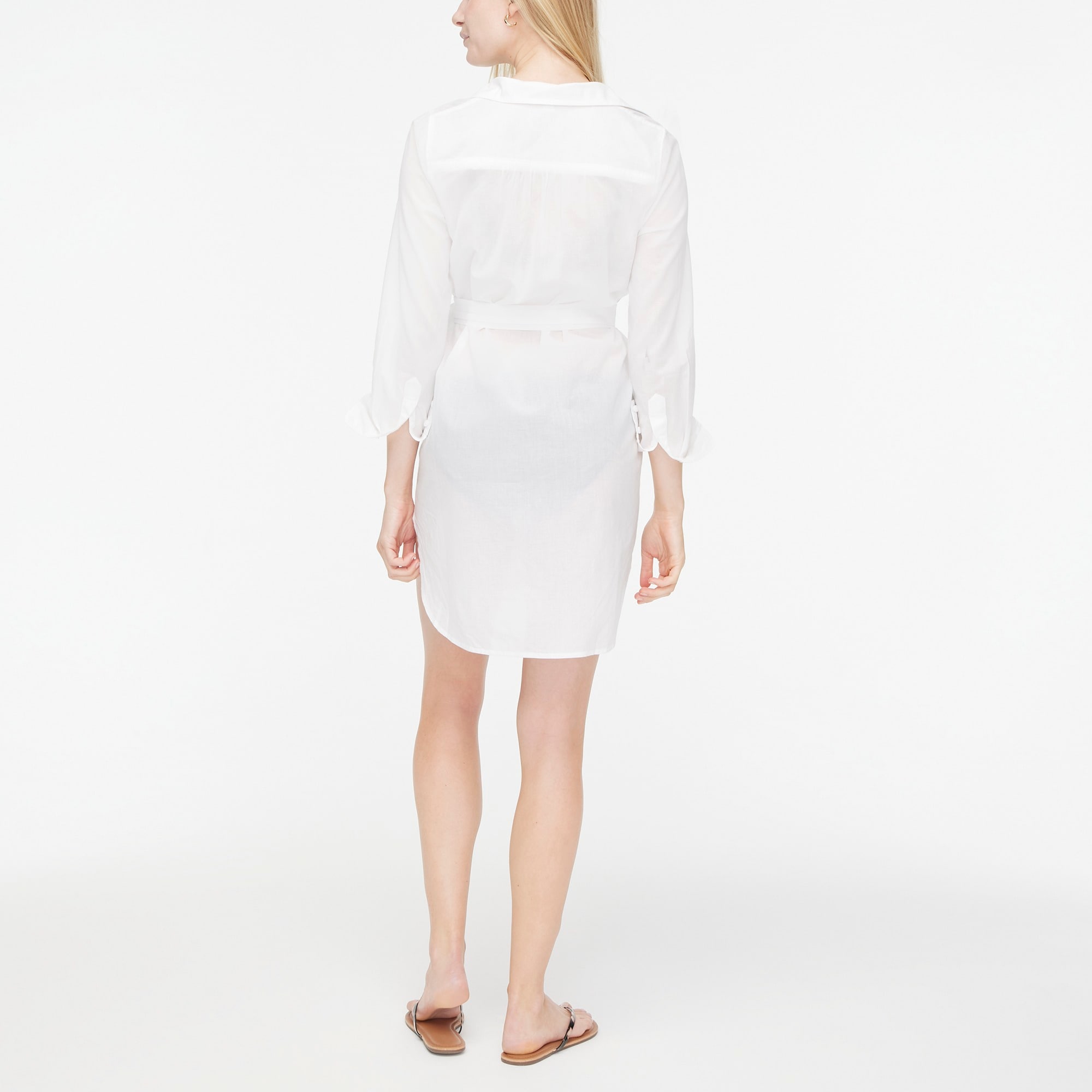 Cover-up shirtdress
