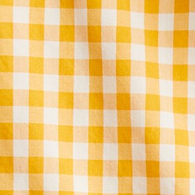 Slim Secret Wash organic cotton poplin shirt Yellow