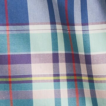 ALLEN PLAID BLUE MULTI
