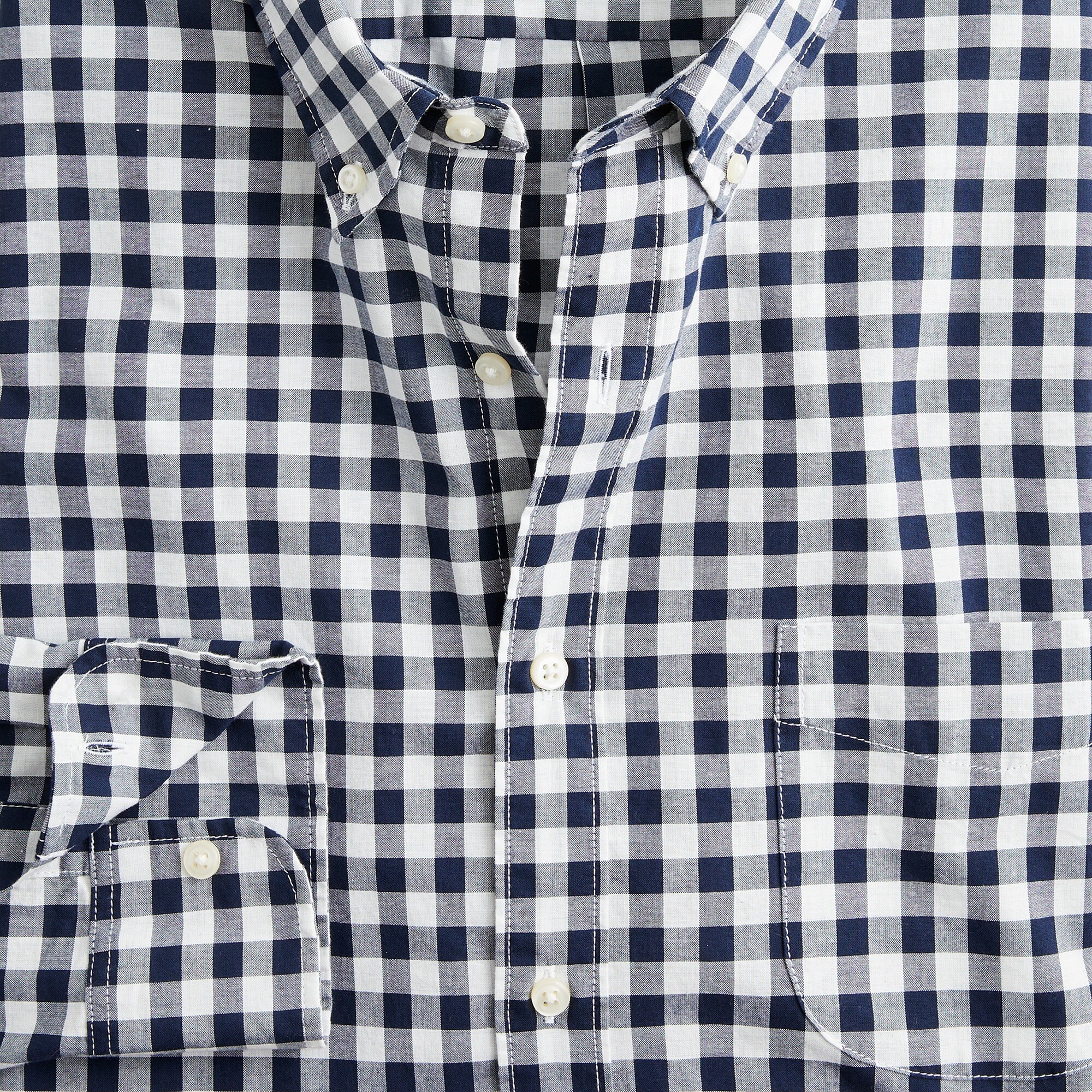 Secret Wash organic cotton poplin shirt