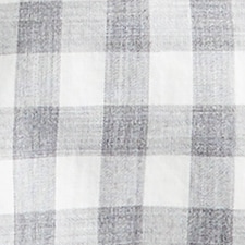 Tall Secret Wash organic cotton poplin shirt BLEECKER GINGHAM GREY 